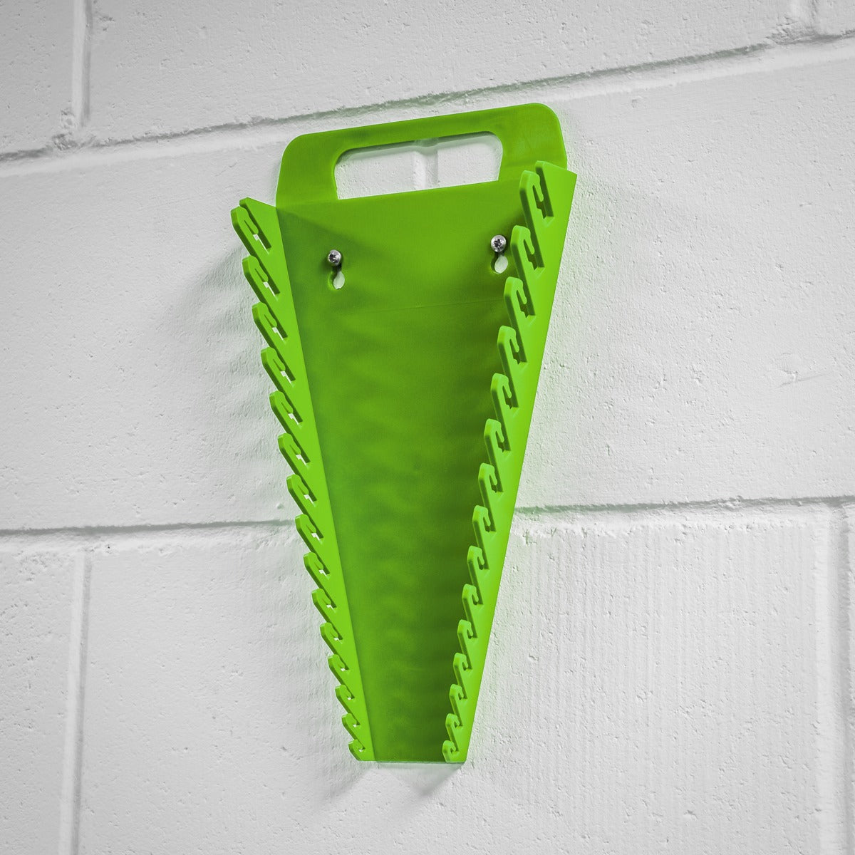 Premier Spanner Rack Capacity 15 Spanners - Hi-Vis Green WR08HV