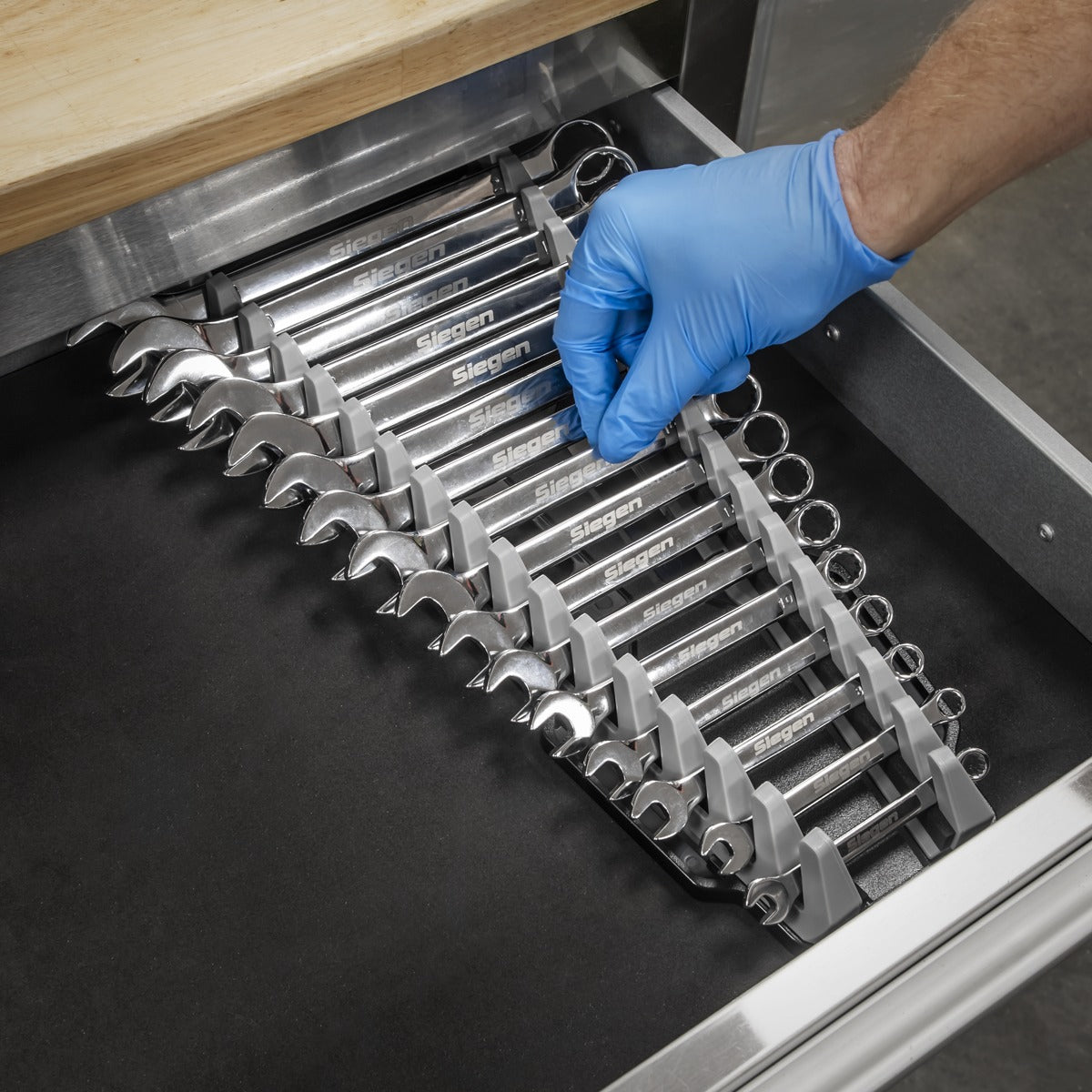 Premier Reversible Spanner Rack 16pc WR11