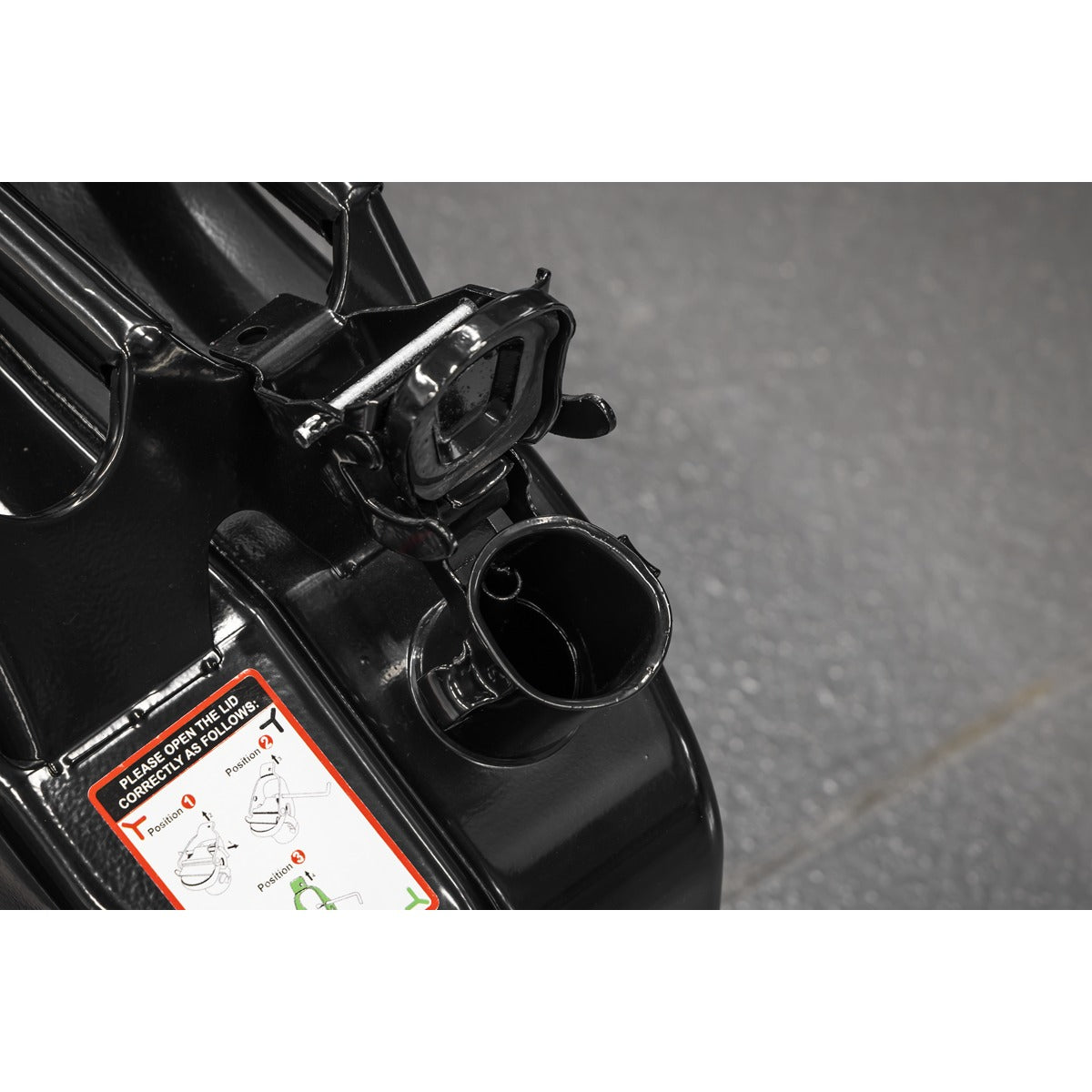 Siegen Jerry Can 20L - Black JCY20B