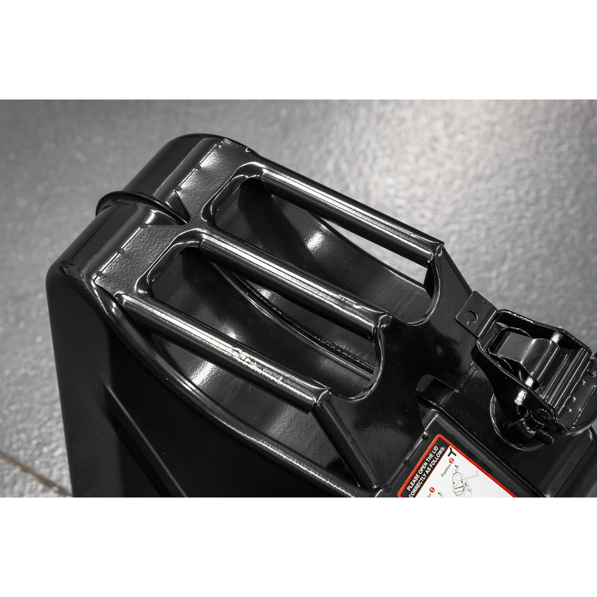 Siegen Jerry Can 20L - Black JCY20B