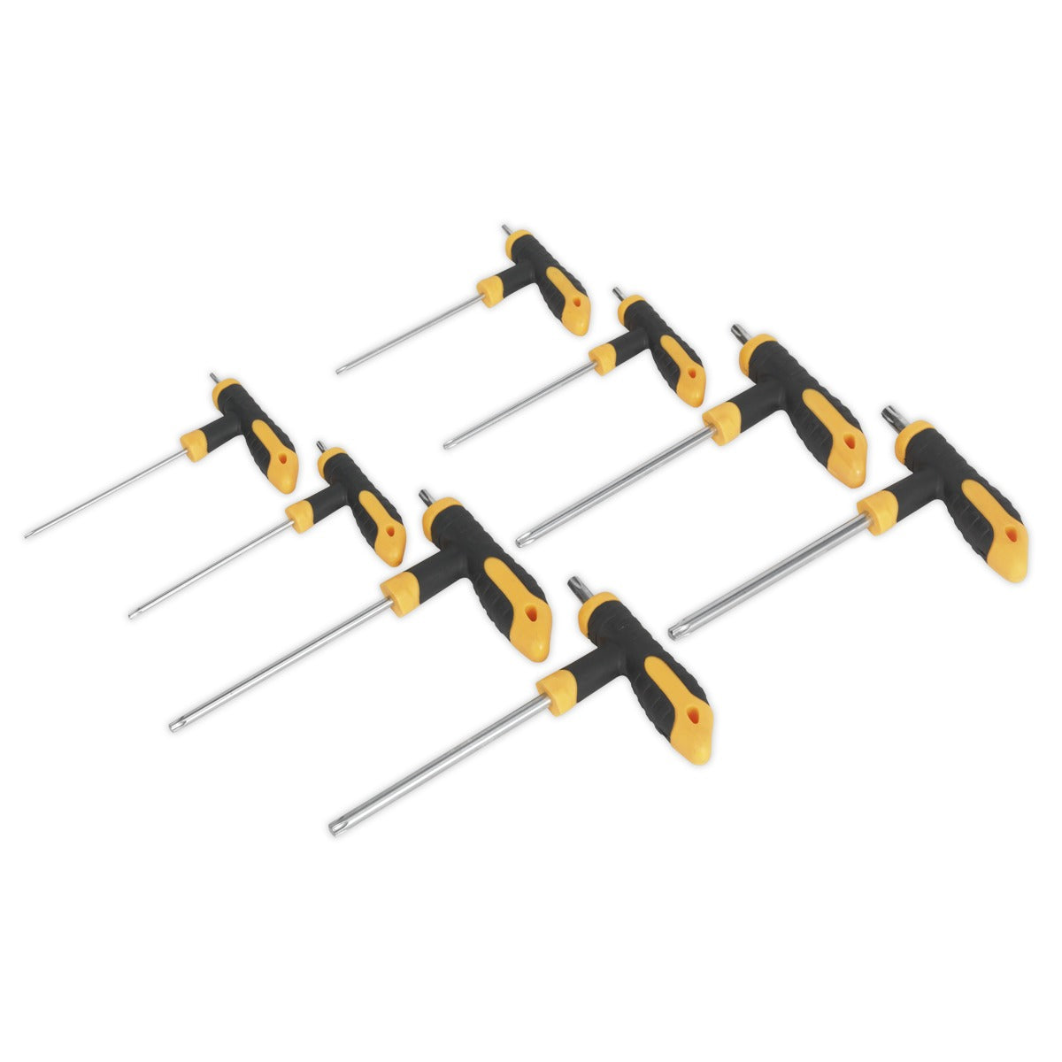 Siegen T-Handle TRX-Star Key Set 8pc S01070