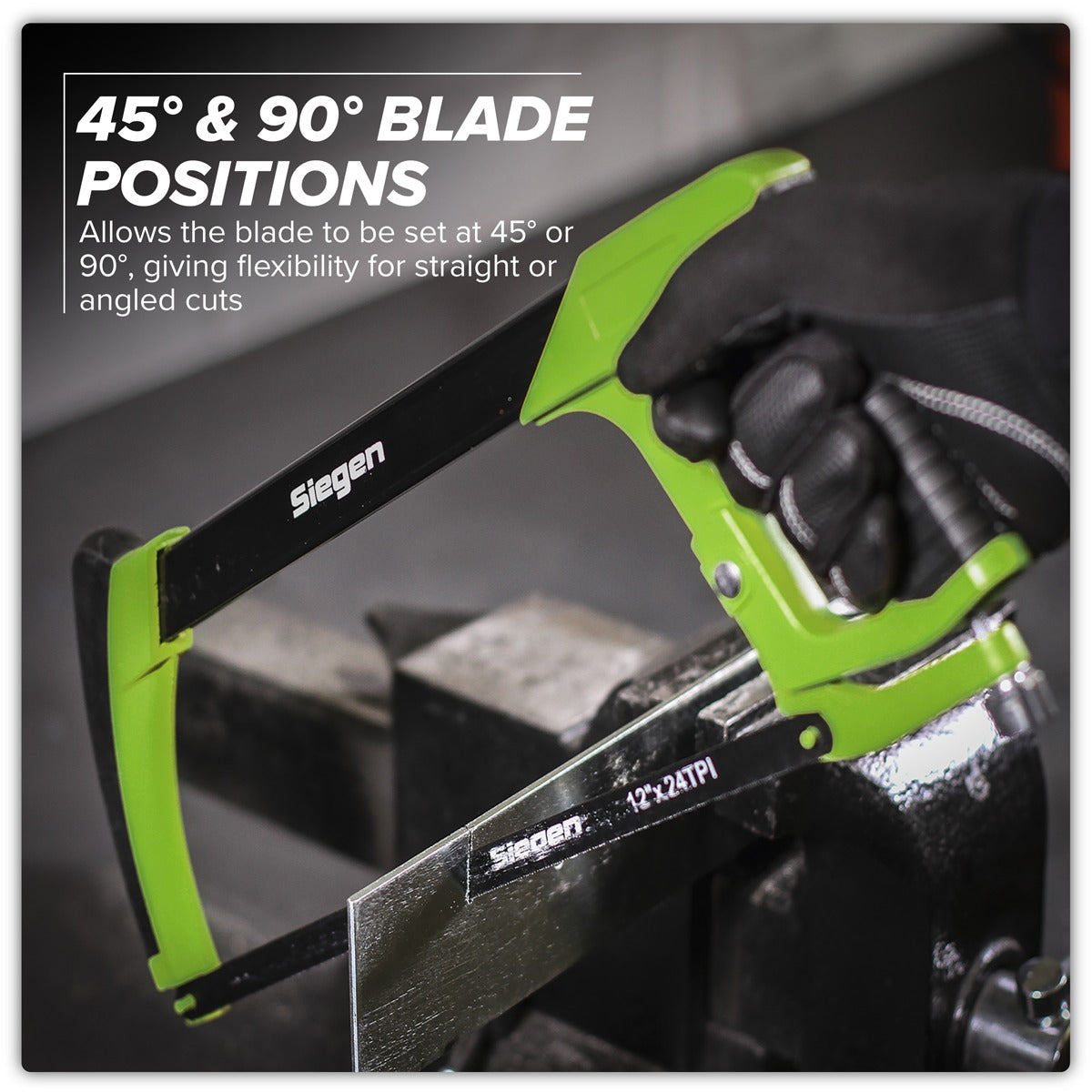 Siegen Engineer's Hacksaw 300mm S01101