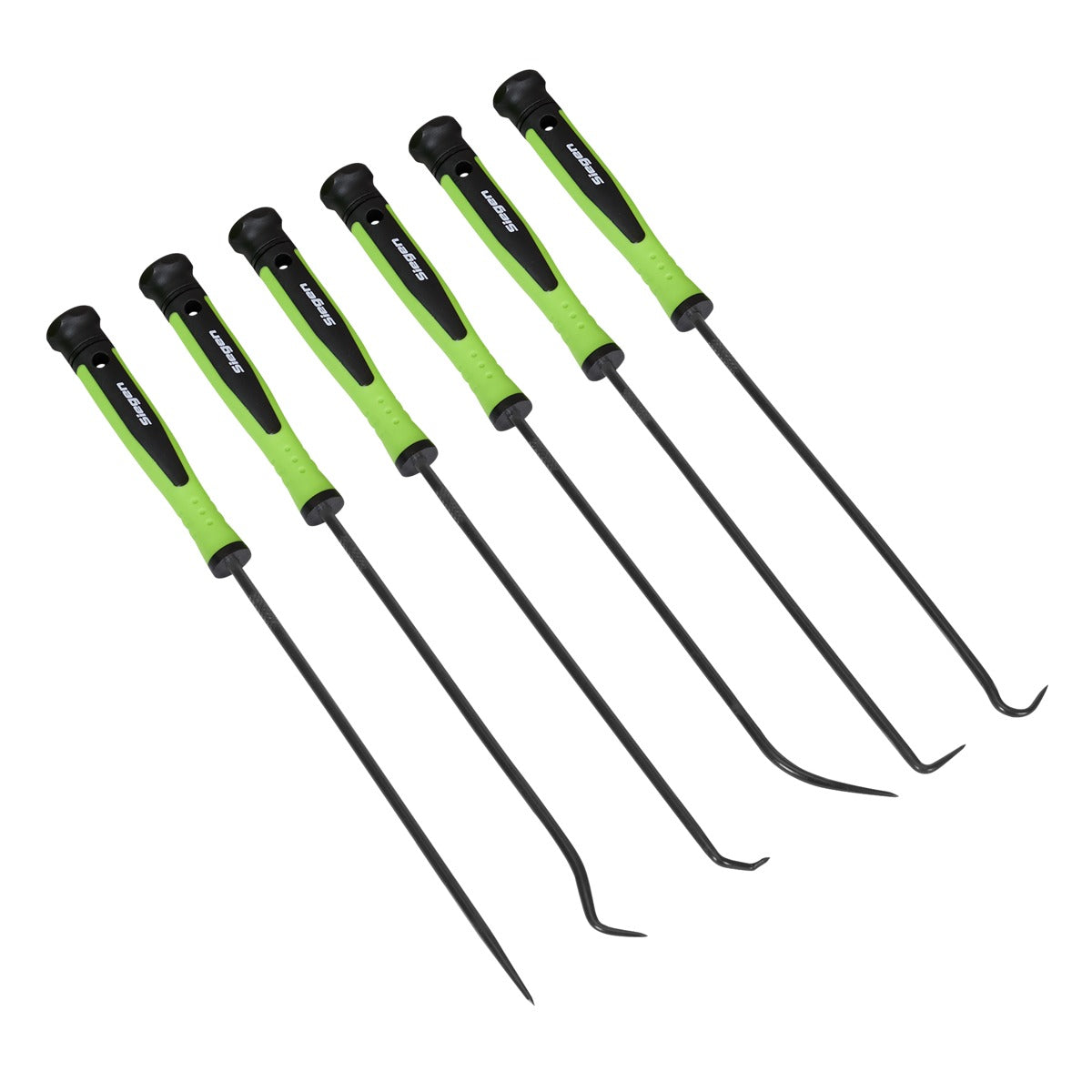 Siegen Pick & Hook Set Extra-Long 6pc S01104