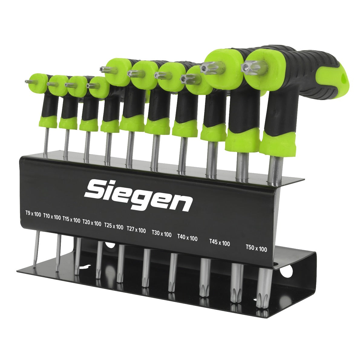 Siegen T-Handle TRX-Star Key Set 10pc S01151