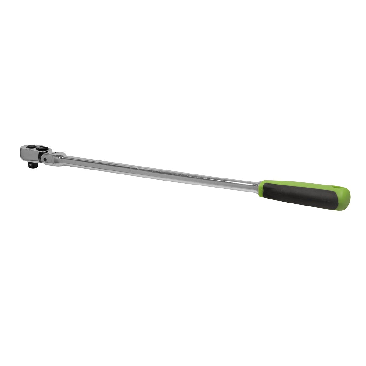 Siegen Extra-Long Flexi-Head Ratchet Wrench with Flip Reverse 3/8"Sq Drive S01208