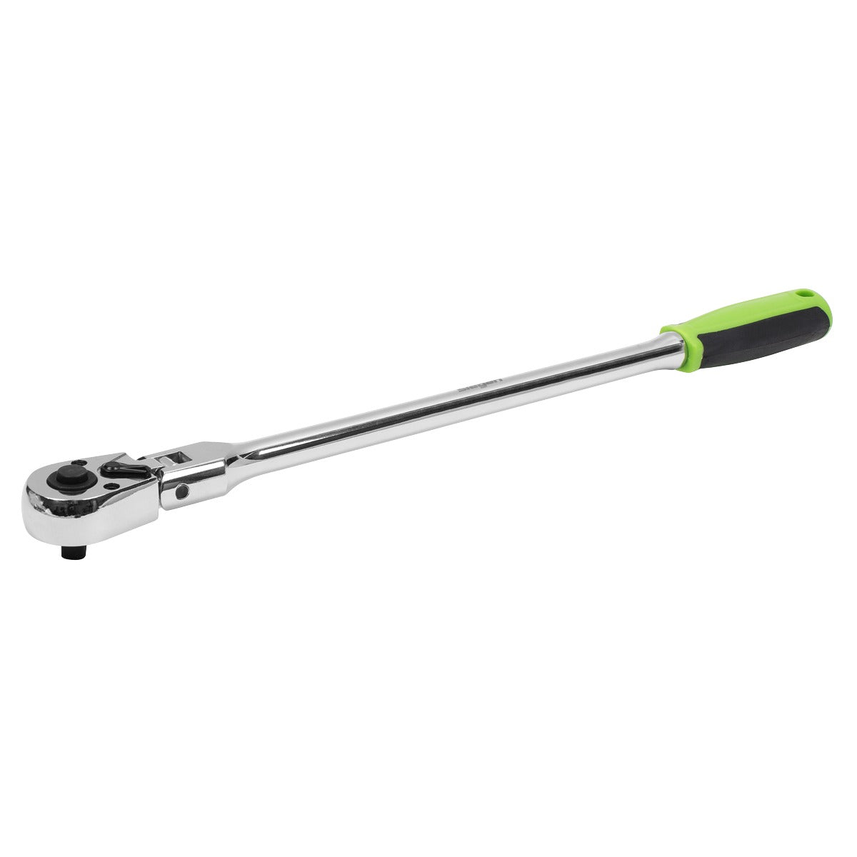 Siegen Extra-Long Flexi-Head Ratchet Wrench with Flip Reverse 1/4"Sq Drive S01257