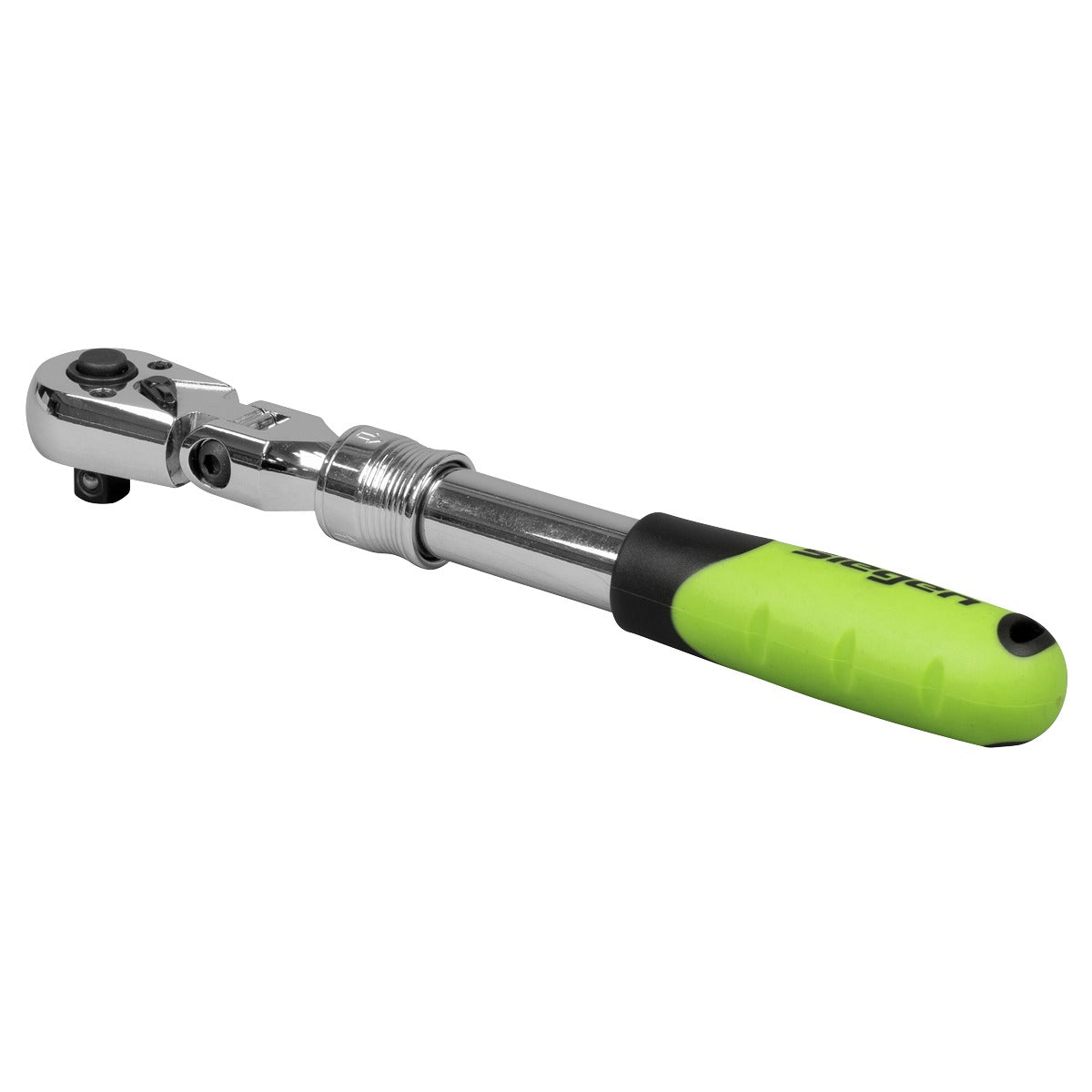 Siegen Extendable Flexi-Head Ratchet Wrench 3/8"Sq Drive S01295