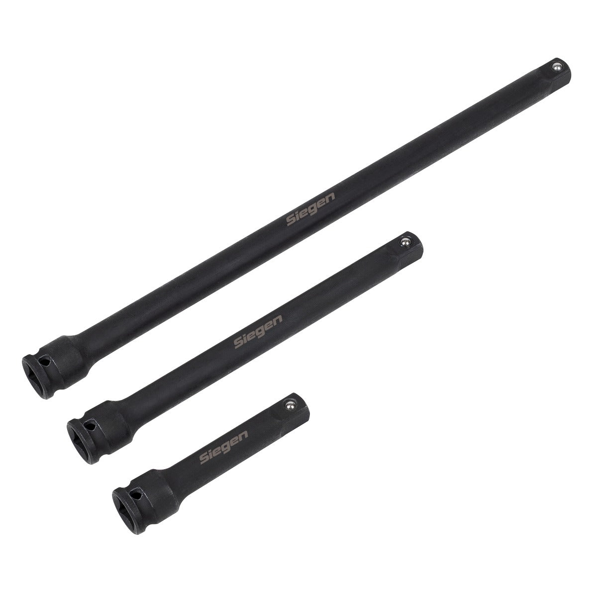 Siegen Impact Extension Bar Set 3/8"Sq Drive 3pc S01321