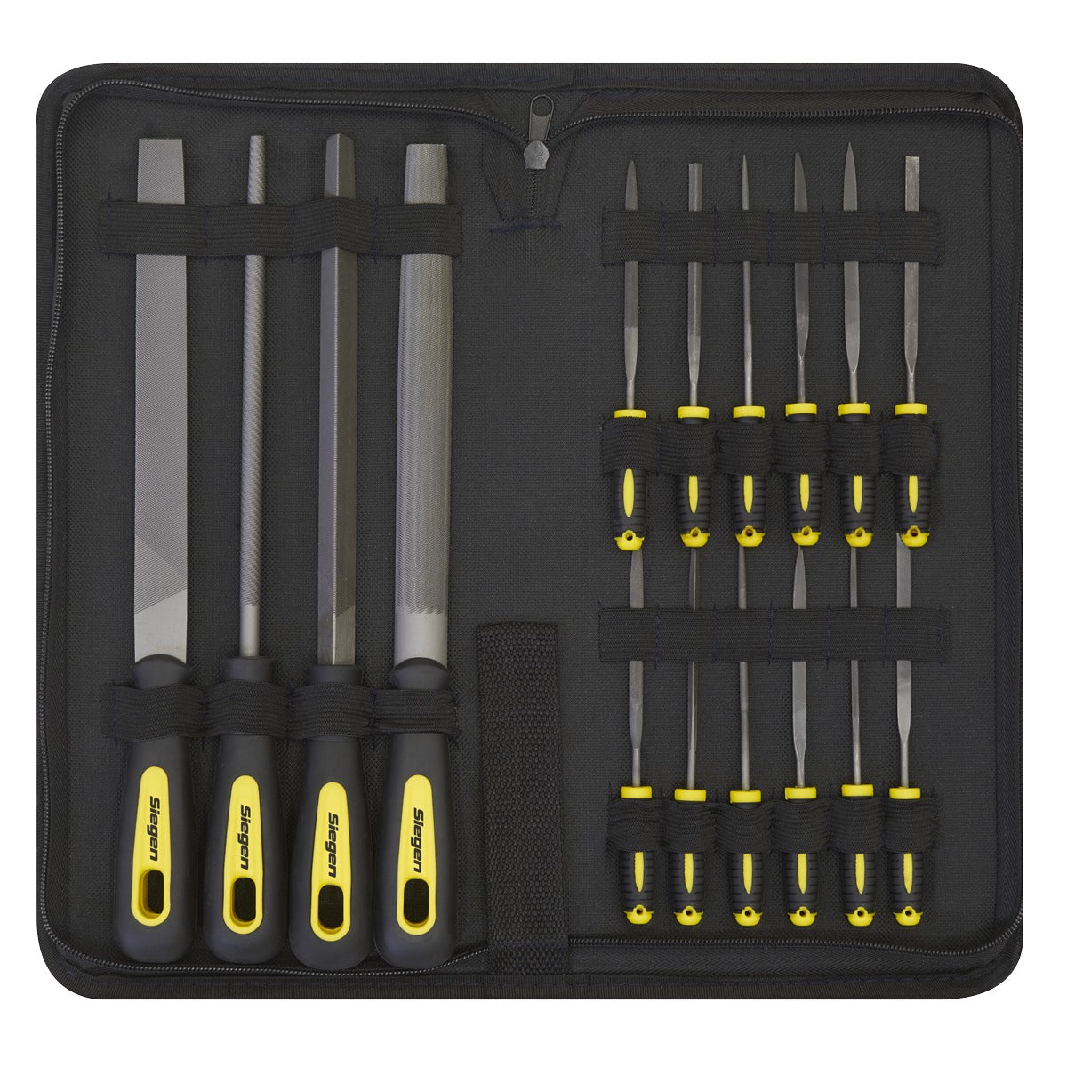Siegen Engineer's & Needle File Set 16pc S05781