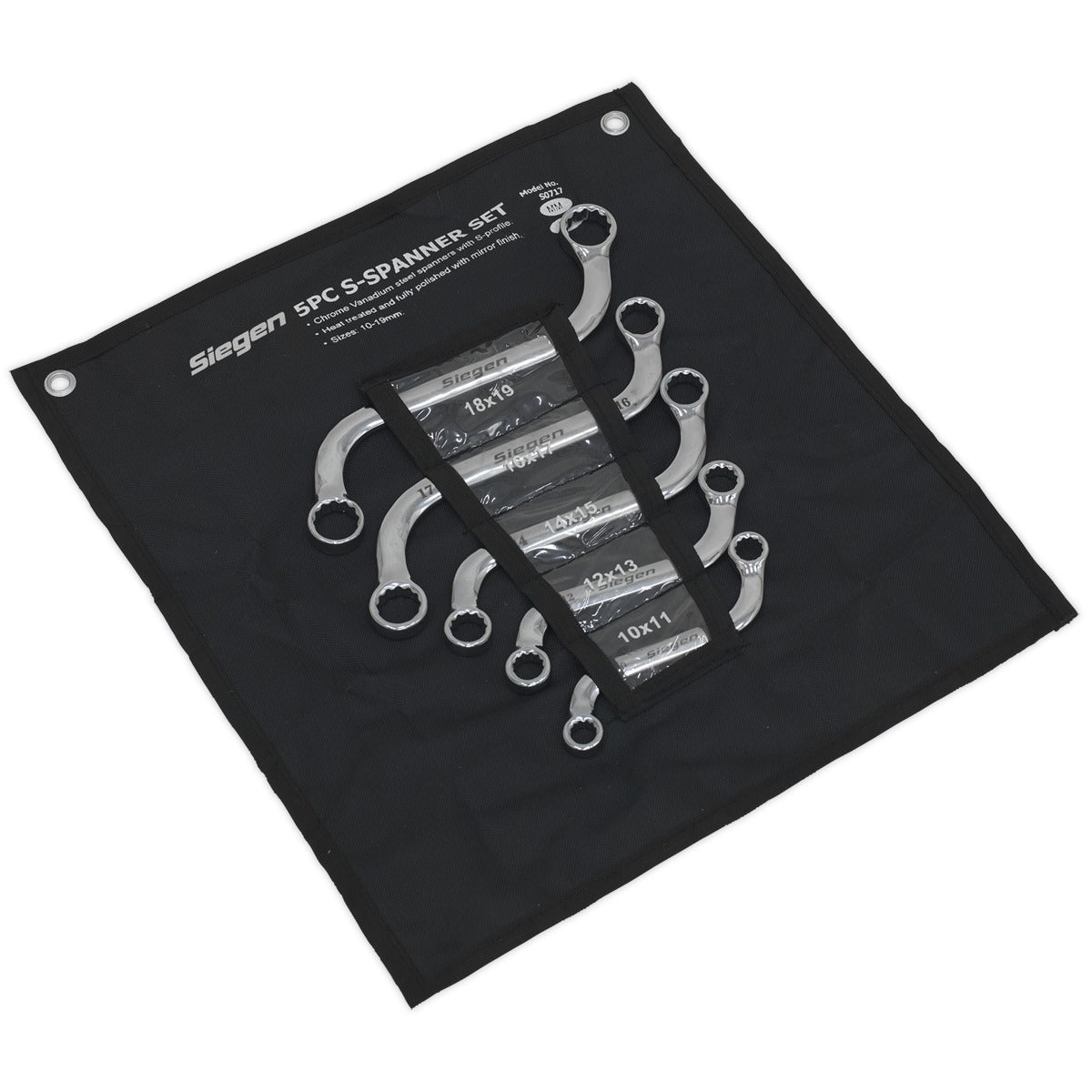 Siegen S-Spanner Set 5pc S0717