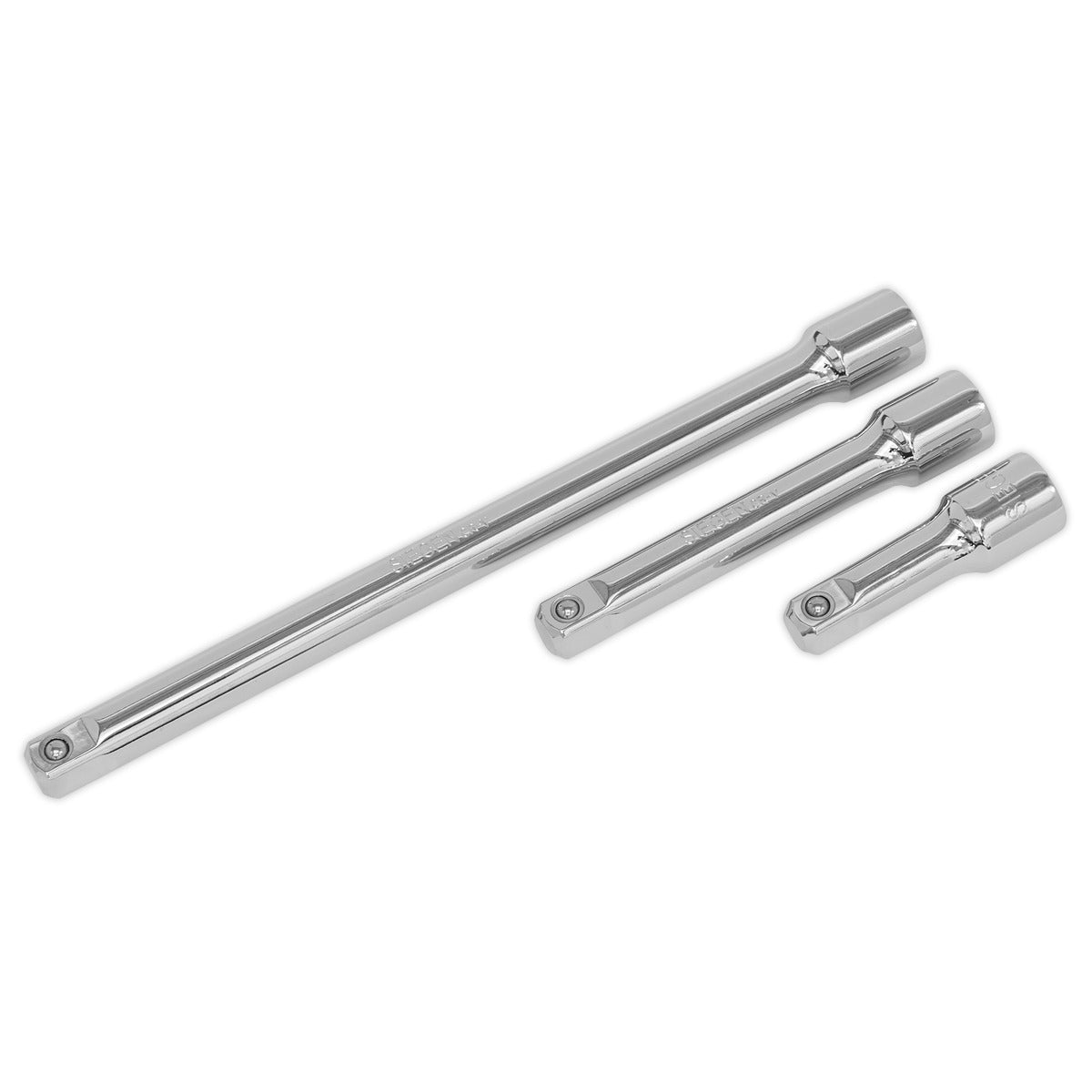 Siegen Extension Bar Set 1/2"Sq Drive 3pc S0720