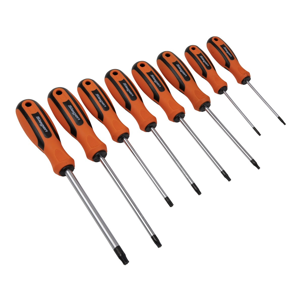 Siegen TRX-Star Screwdriver Set 8pc S0897