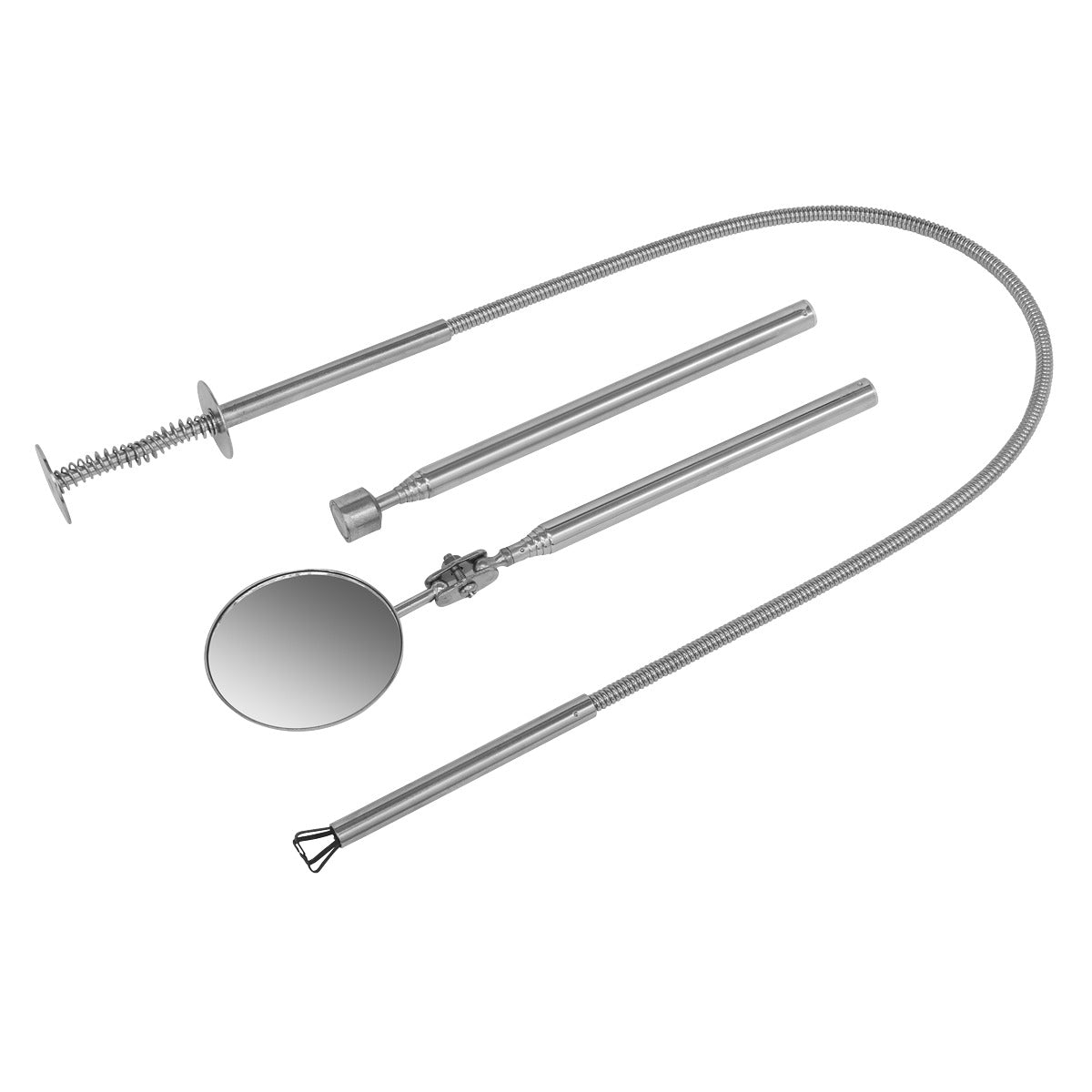 Siegen Magnetic Pick-Up, Flexible Claw & Inspection Tool Set 3pc S0949