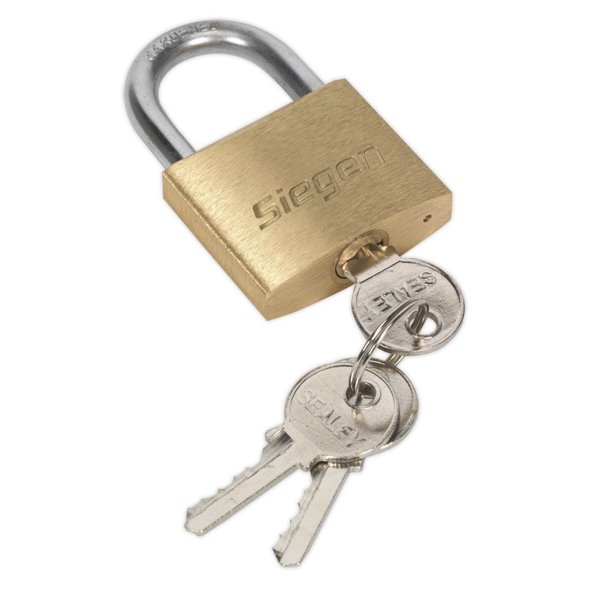 Siegen Brass Body Padlock with Brass Cylinder 40mm S0987