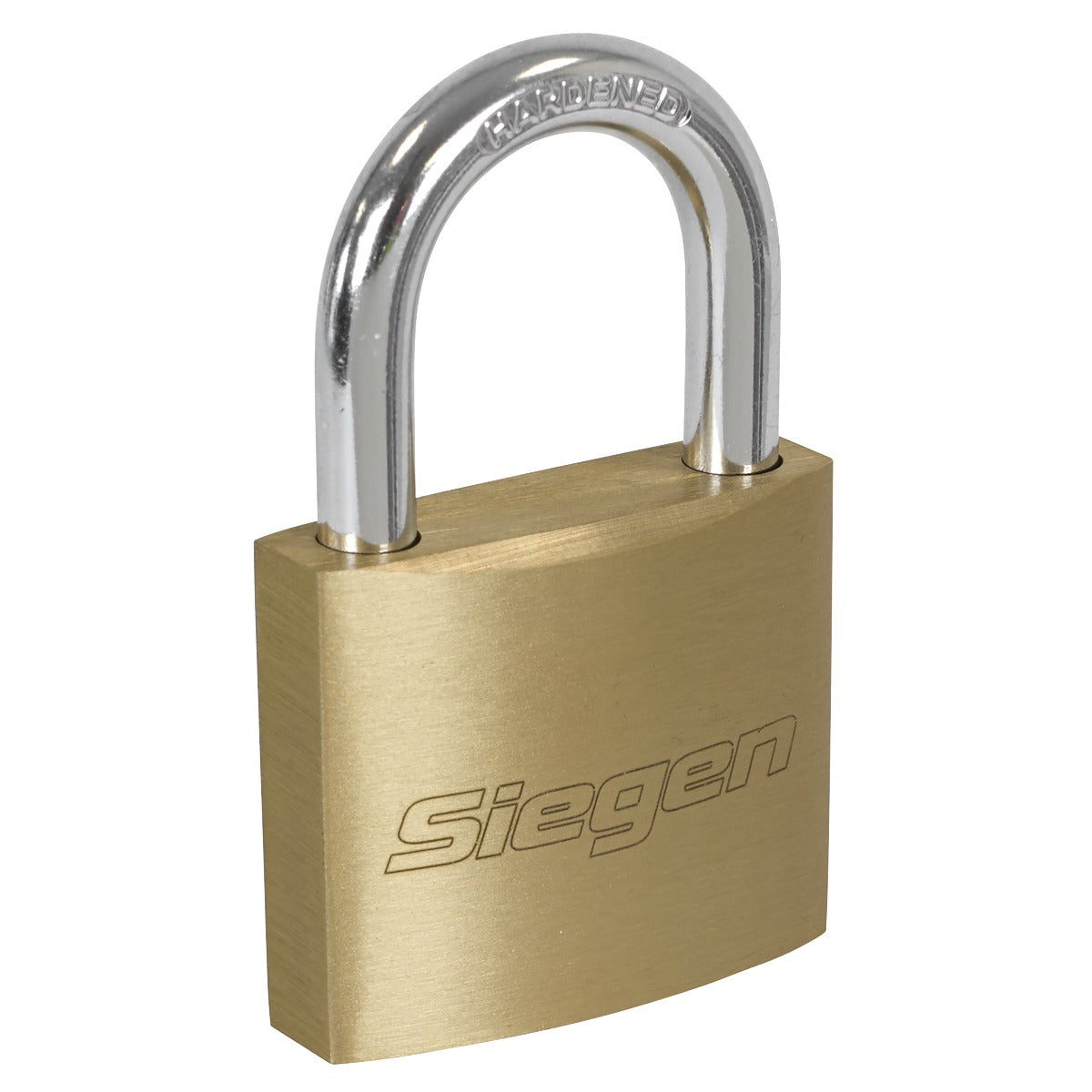 Siegen Brass Body Padlock with Brass Cylinder Keyed Alike - Pack of 4 S0992