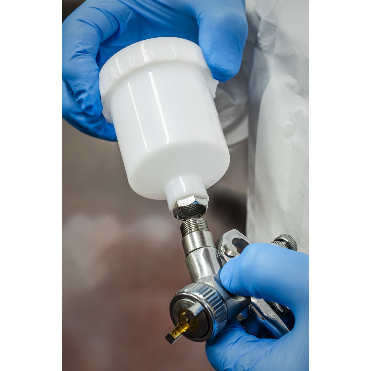 Siegen General-Purpose Gravity Feed Touch-Up Spray Gun 1mm Set-Up S631