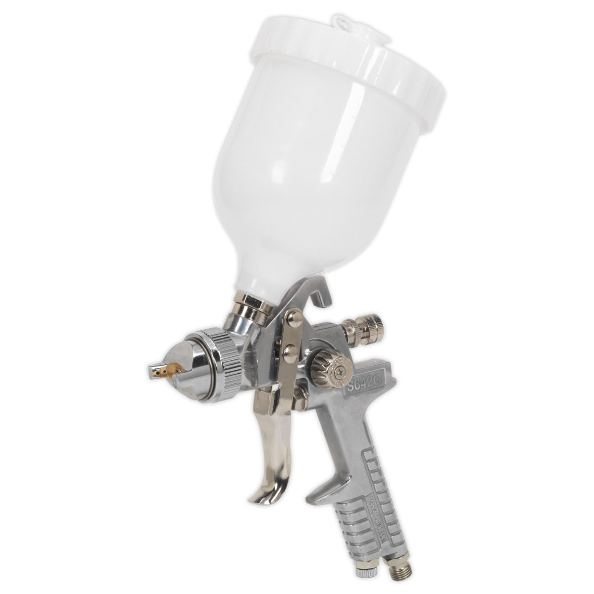 Siegen General-Purpose Gravity Feed Spray Gun 1.8mm Set-Up S642G