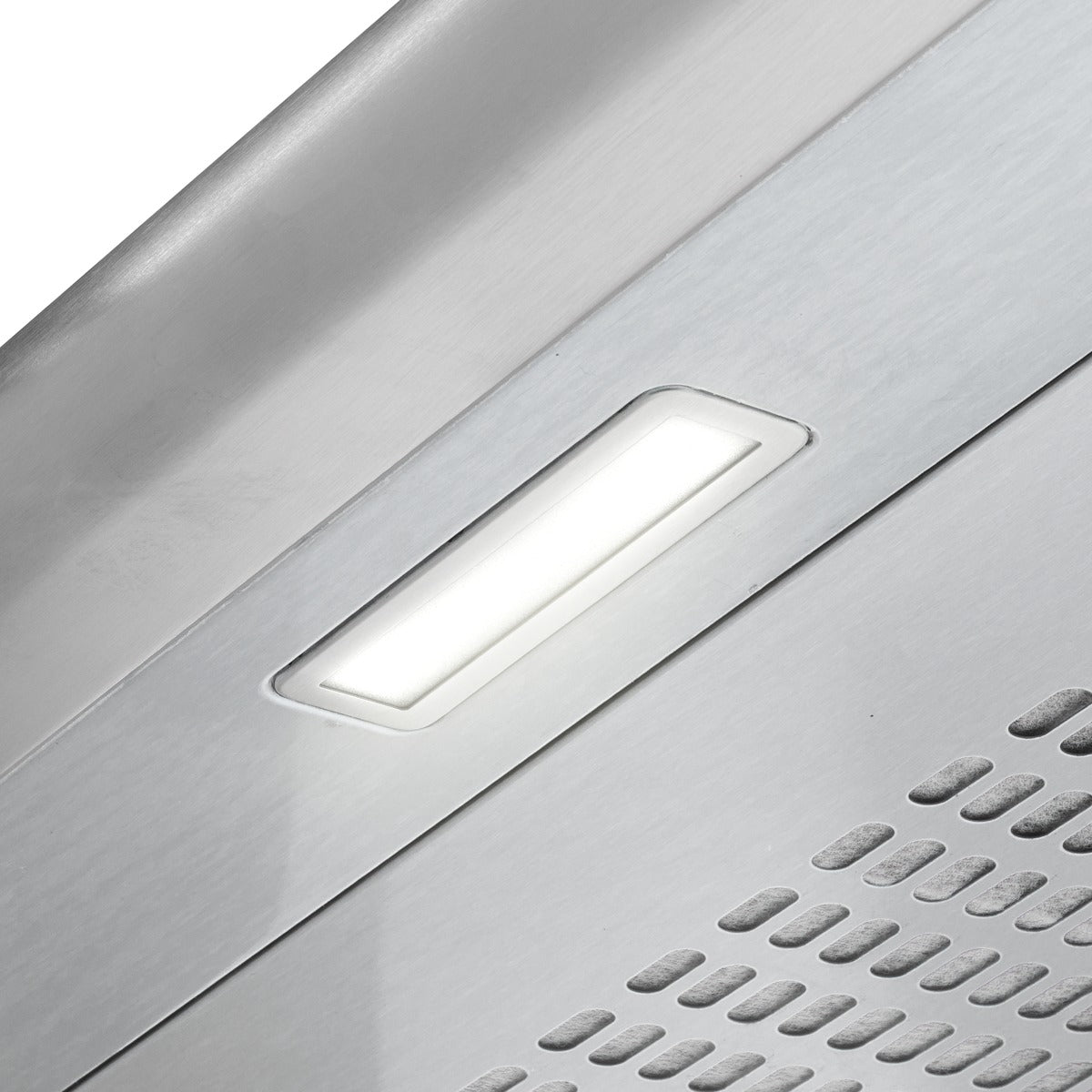 Baridi Visor Cooker Hood Extractor Fan 60cm - Stainless Steel DH108