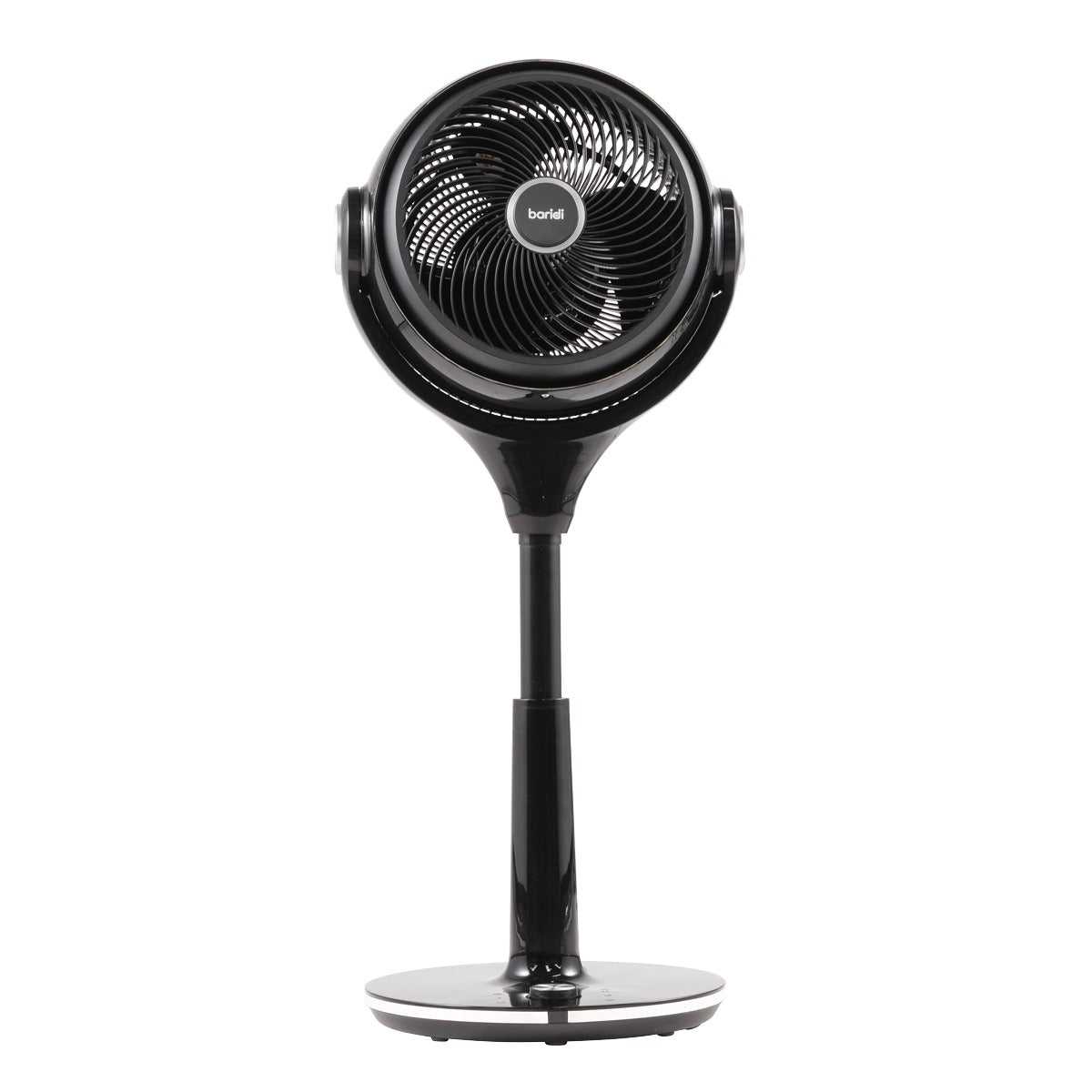 Baridi 10" Pedestal Fan with Remote Control & 12hr Timer 230V - Black DH143