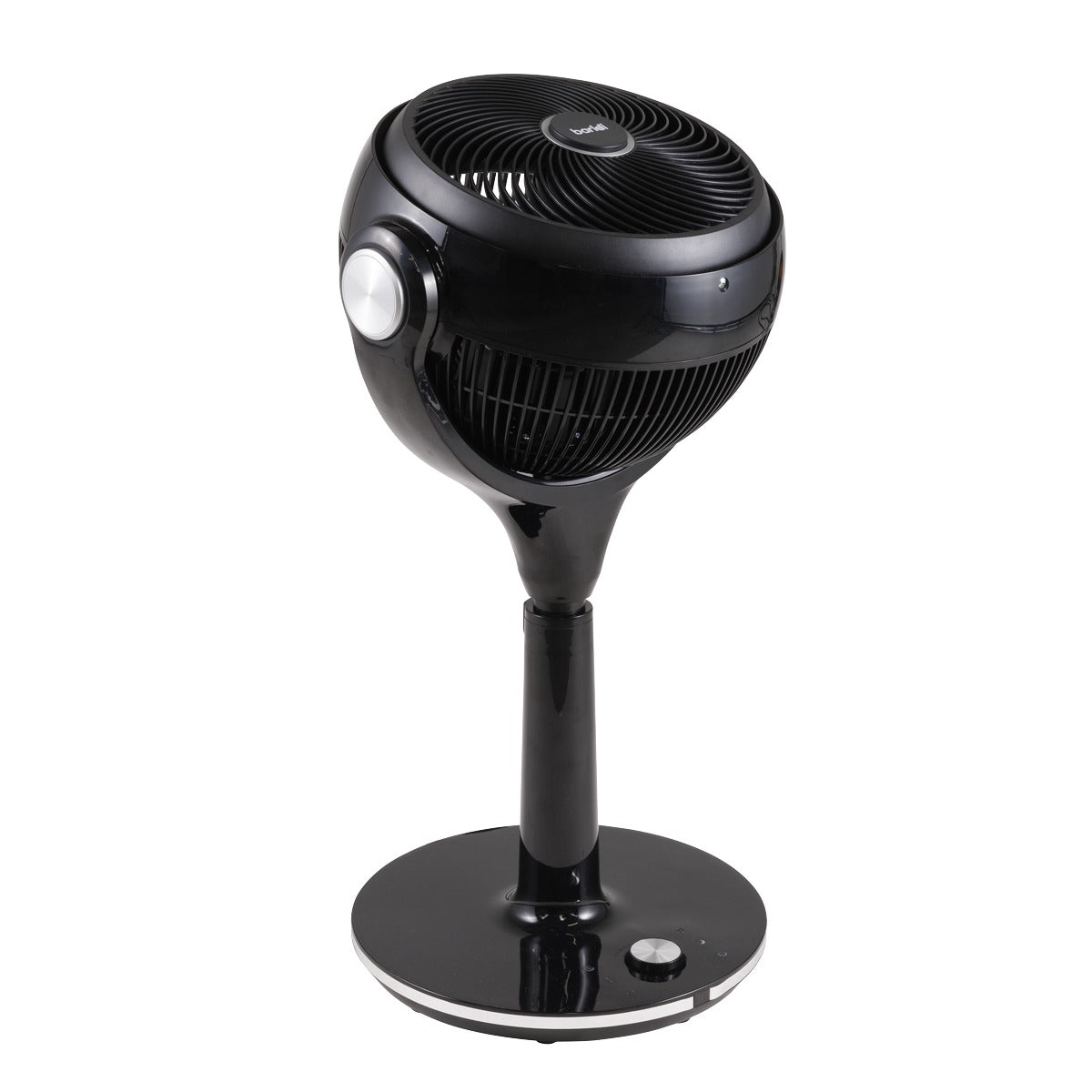 Baridi 10" Pedestal Fan with Remote Control & 12hr Timer 230V - Black DH143