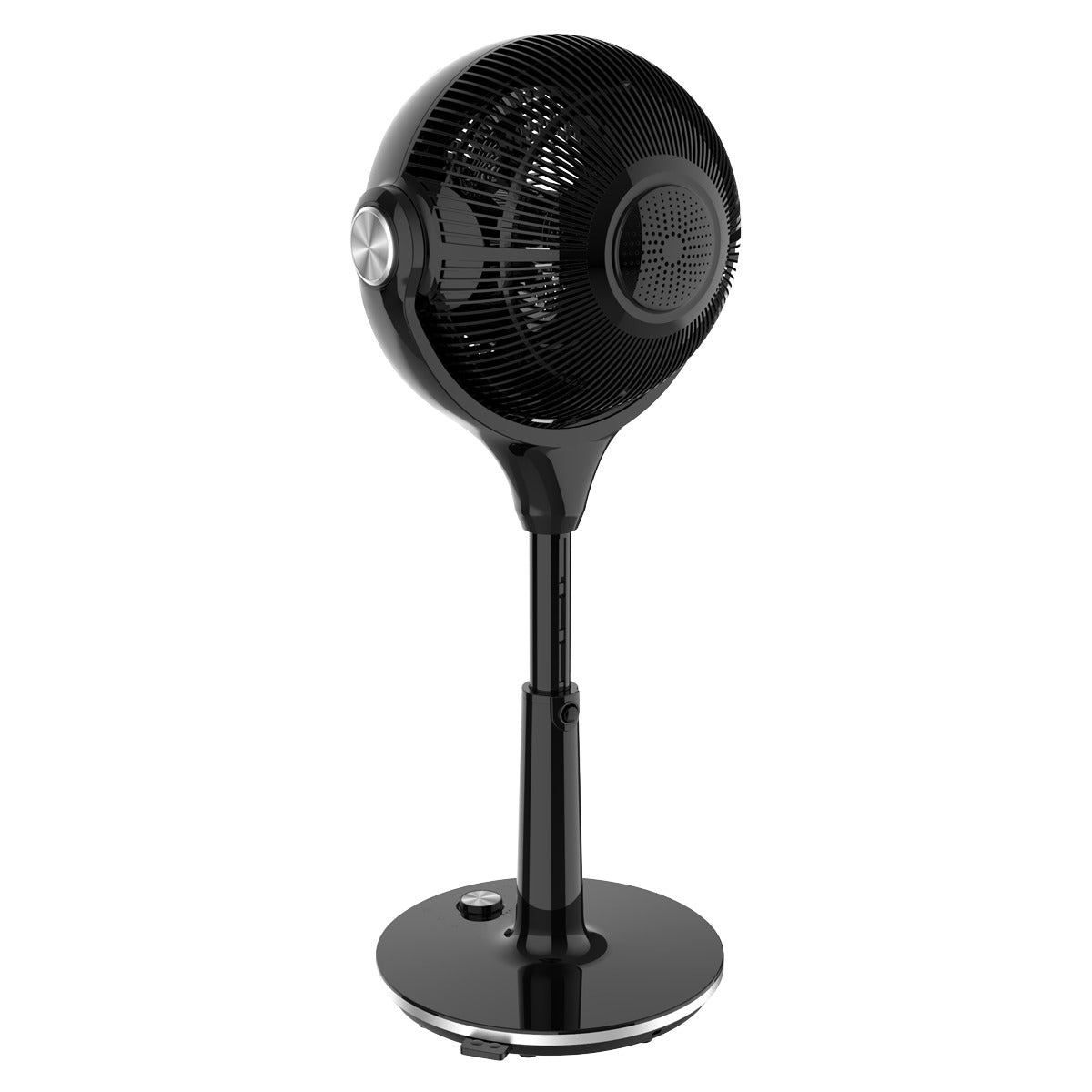 Baridi 10" Pedestal Fan with Remote Control & 12hr Timer 230V - Black DH143
