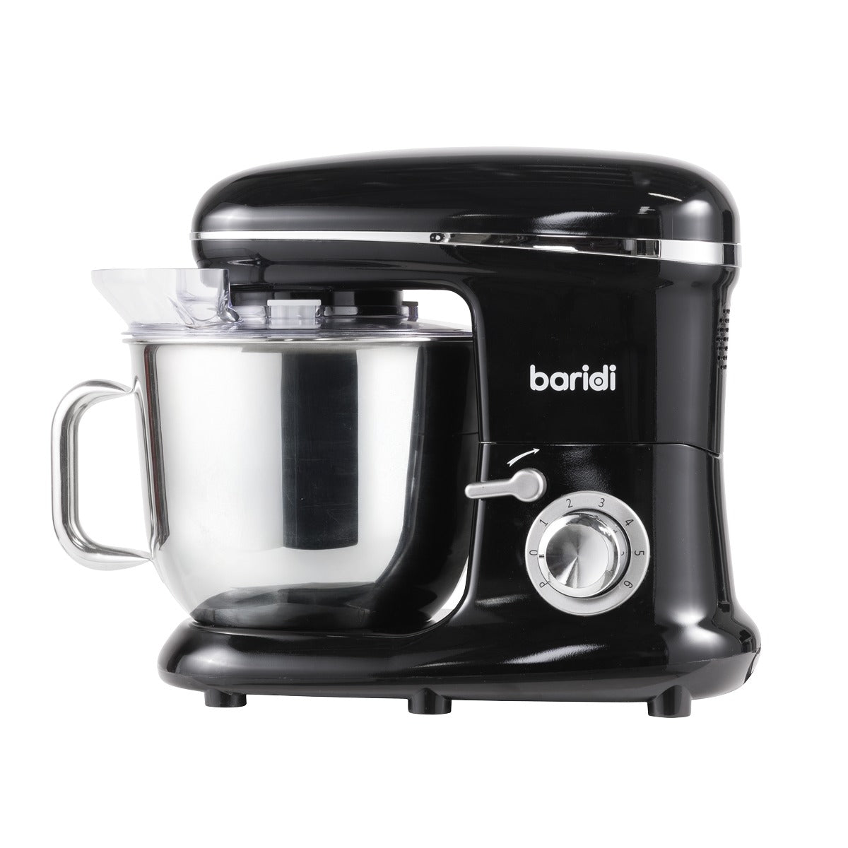 Baridi 1500W Stand Mixer with Accessories 6L - Black DH173