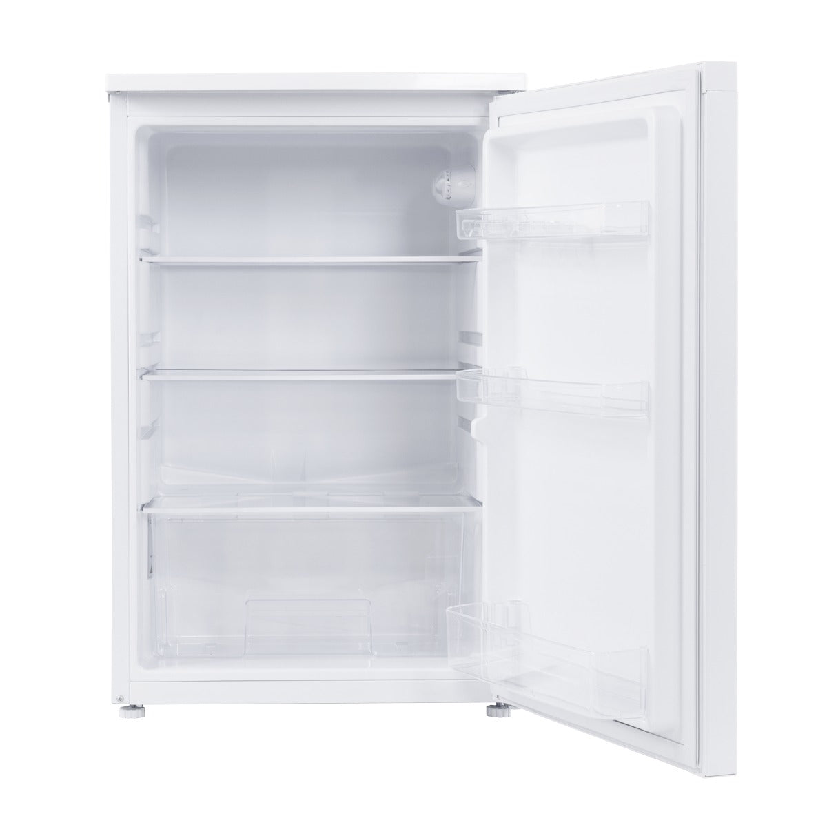 Baridi 55cm Undercounter Larder Fridge, 130L Capacity - White DH246