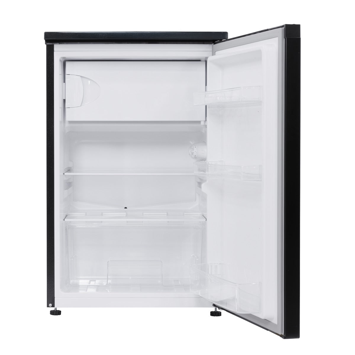 Baridi 55cm Freestanding Undercounter Fridge with Ice Box 107L - Black DH249