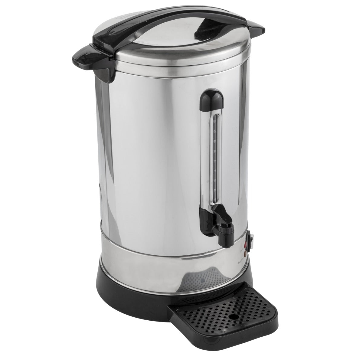 Baridi Hot Water Boiler, Tea Urn, 20L Capacity, Stainless Steel DH270