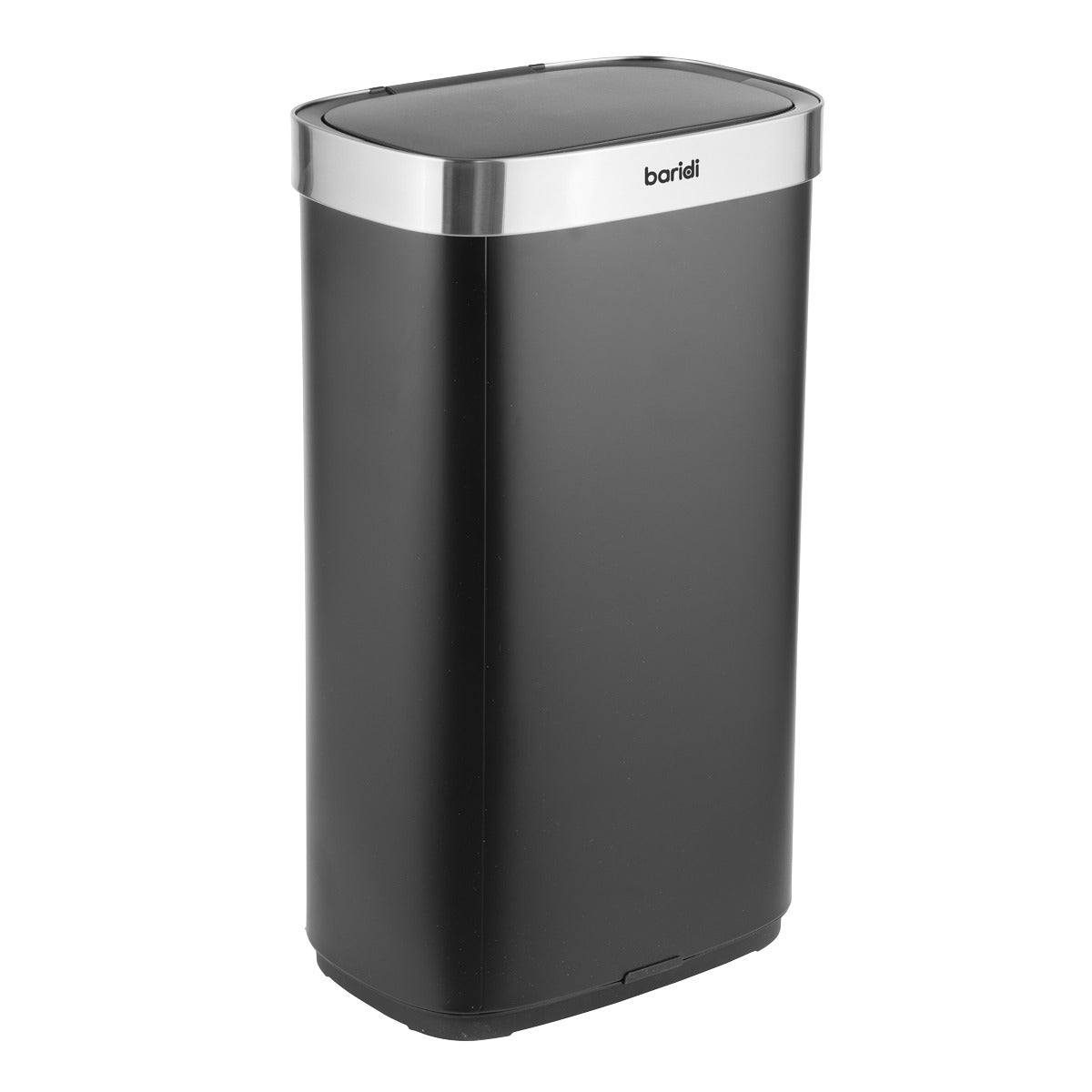 Baridi Sensor Bin 80L - Black/Stainless Steel DH283