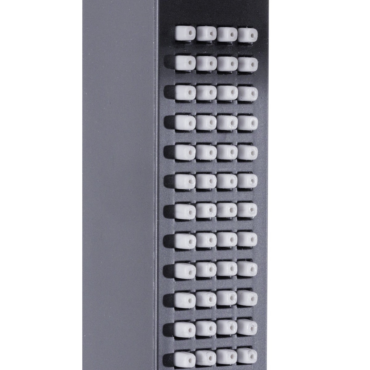 Baridi Concealed Thermostatic Shower Set 20 x 20cm Square Head & Hand Shower - Black DH321