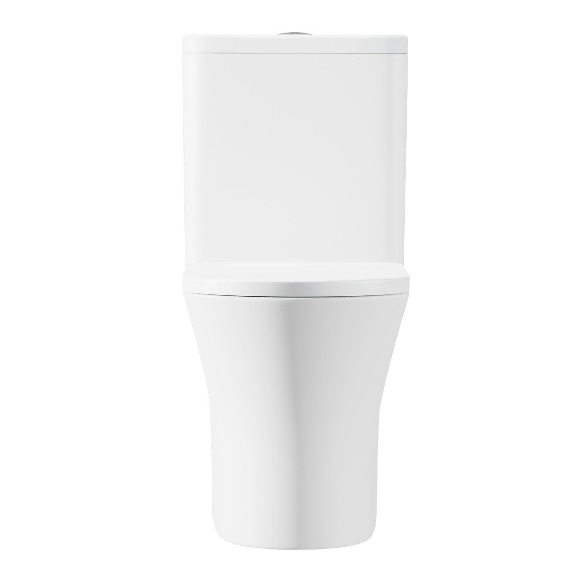 Baridi Close-Coupled Toilet with Soft Close Seat, Dual Flush Cistern & Rimless Flush – White DH332