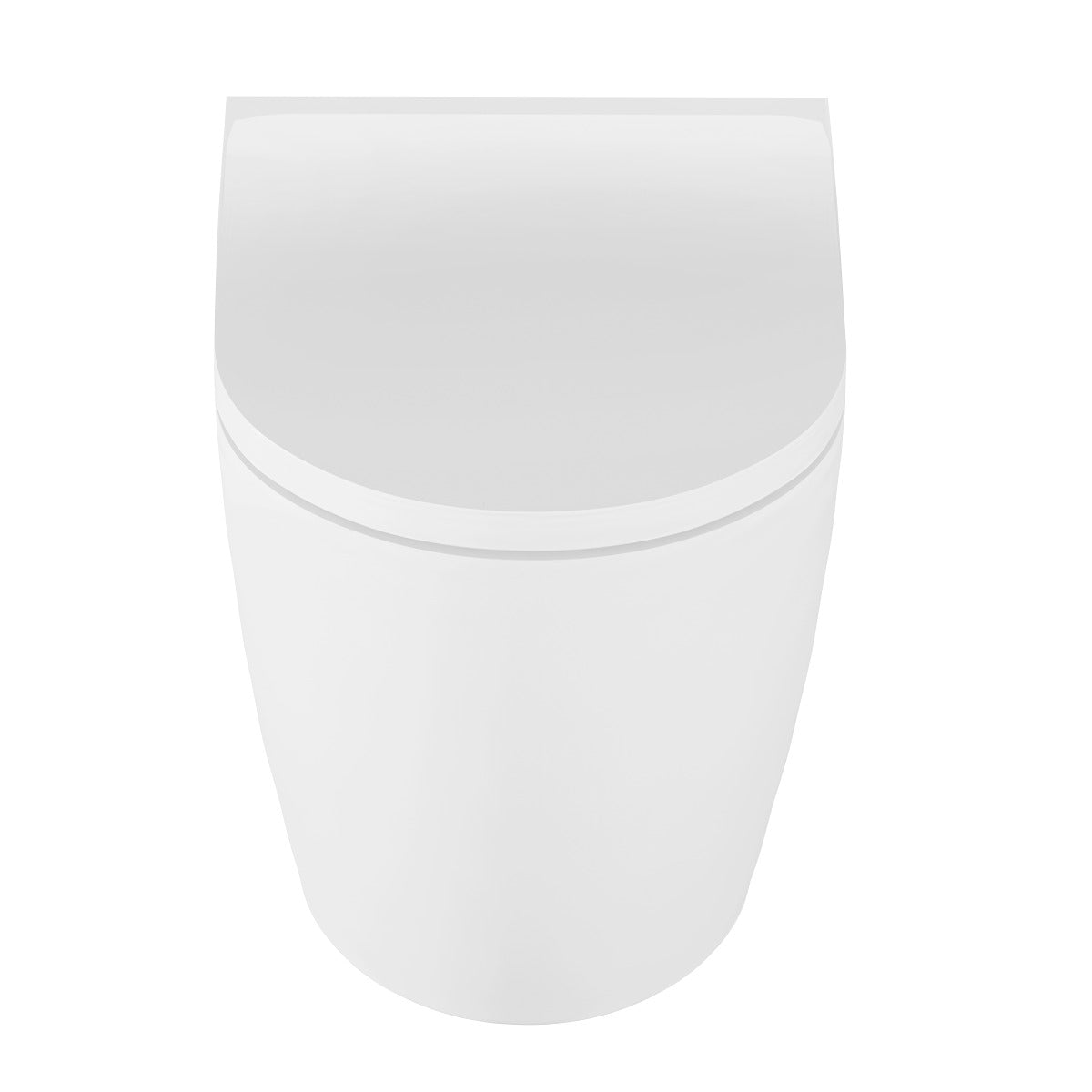 Baridi Back-to-Wall Toilet with Soft Close Seat & Rimless Flush – White DH334