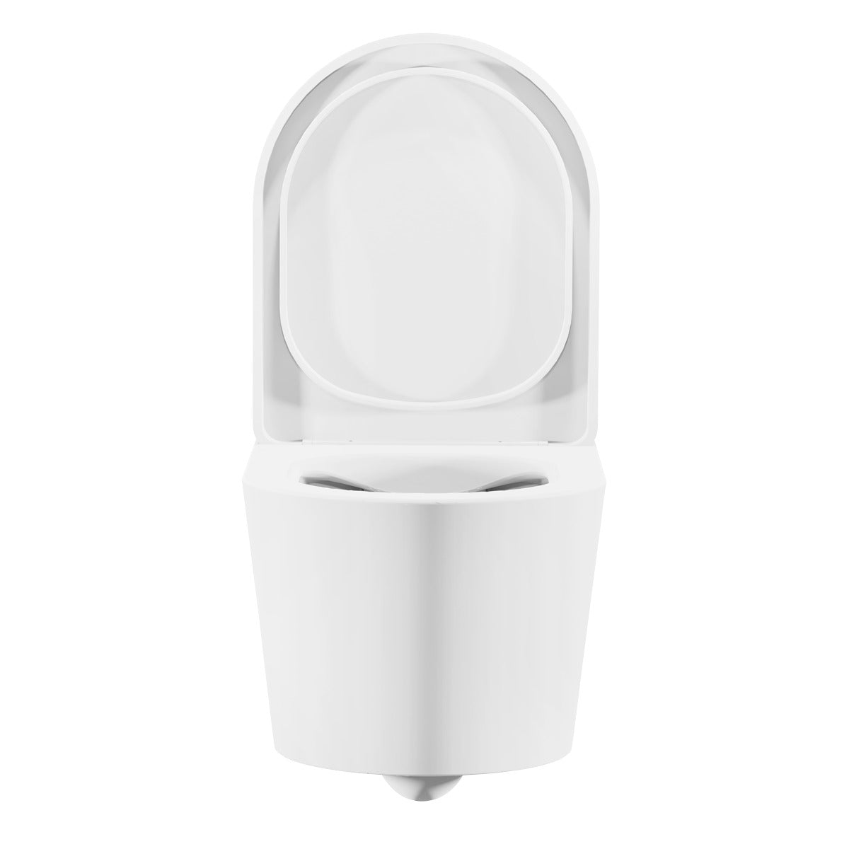 Baridi Wall Hung Toilet with Soft Close Seat & Rimless Flush – White DH335