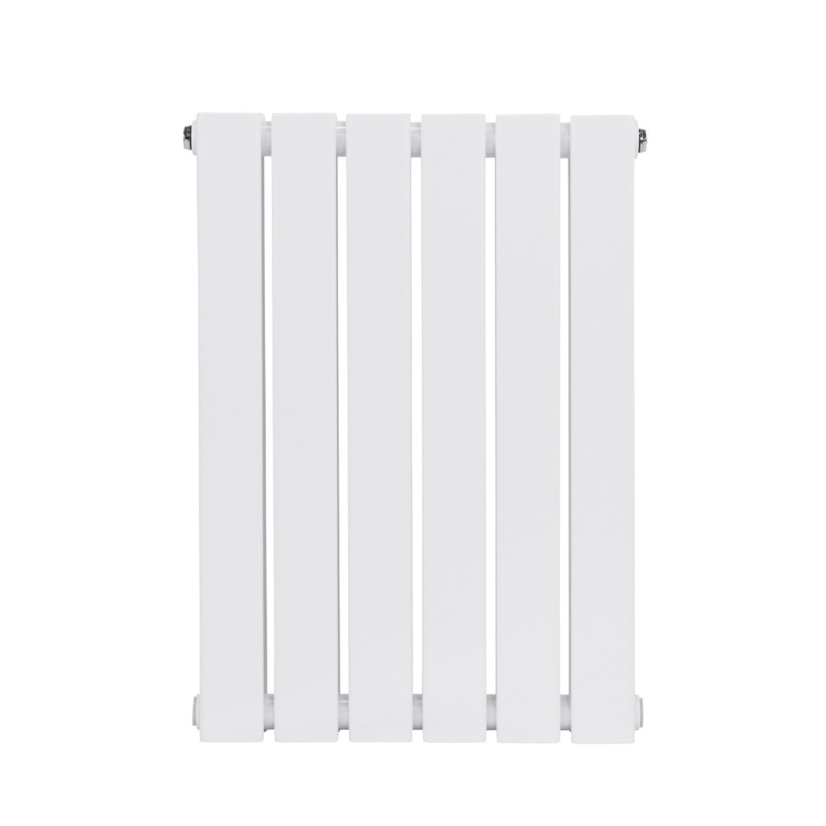 Baridi Horizontal Radiator Contemporary Double Flat Panel Design 600 x 420mm – White DH348
