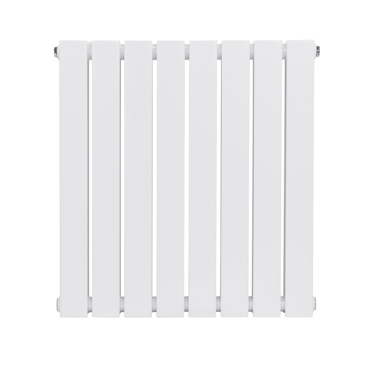 Baridi Horizontal Radiator Contemporary Double Flat Panel Design 600 x 560mm – White DH349