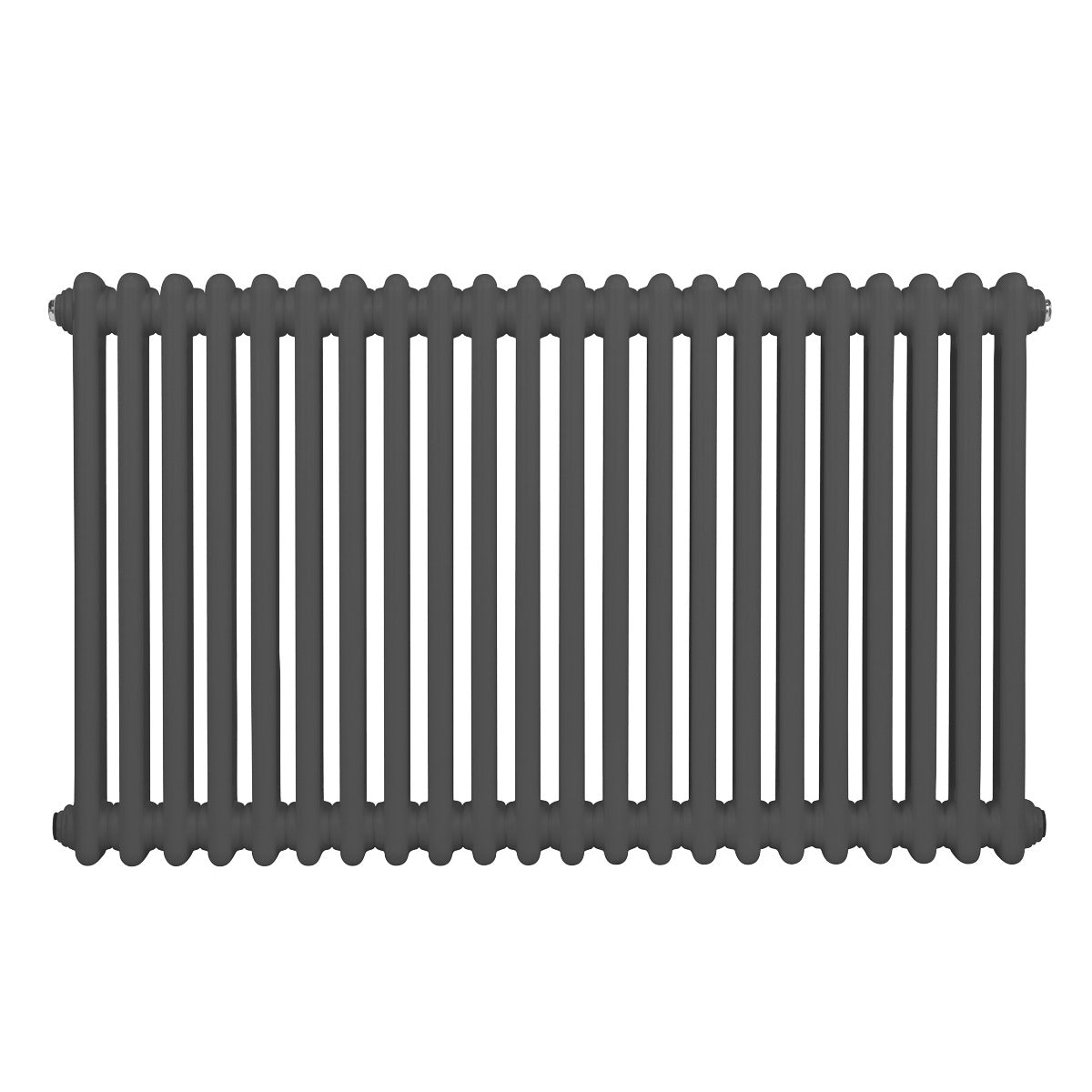 Baridi Horizontal Traditional 2 Column Radiator 600 x 1012mm – Anthracite DH359