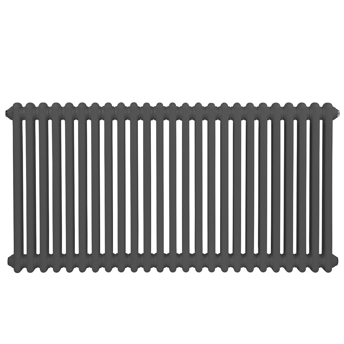Baridi Horizontal Traditional 2 Column Radiator 600 x 1147mm – Anthracite DH360