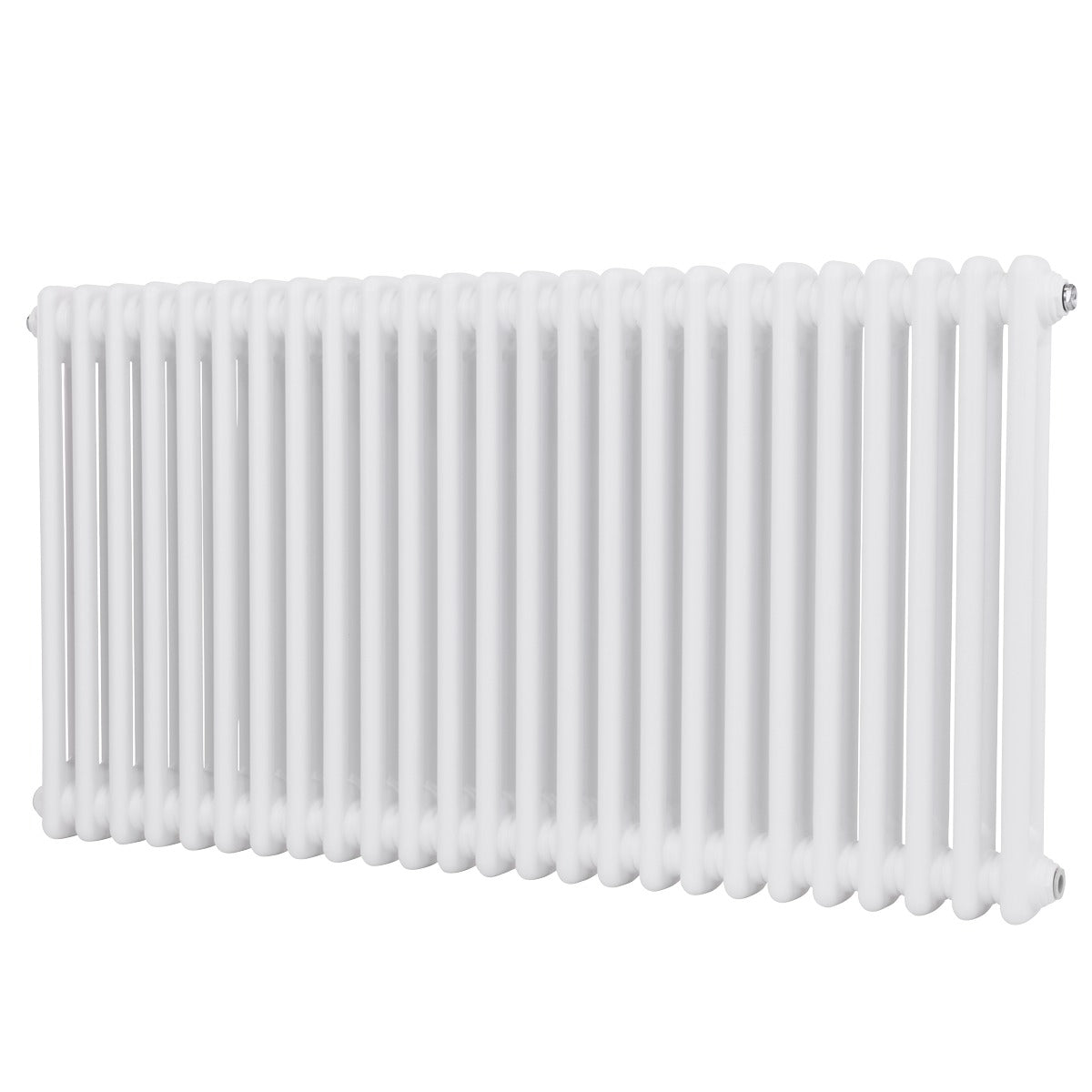 Baridi Horizontal Traditional 2 Column Radiator 600 x 1147mm – White DH370