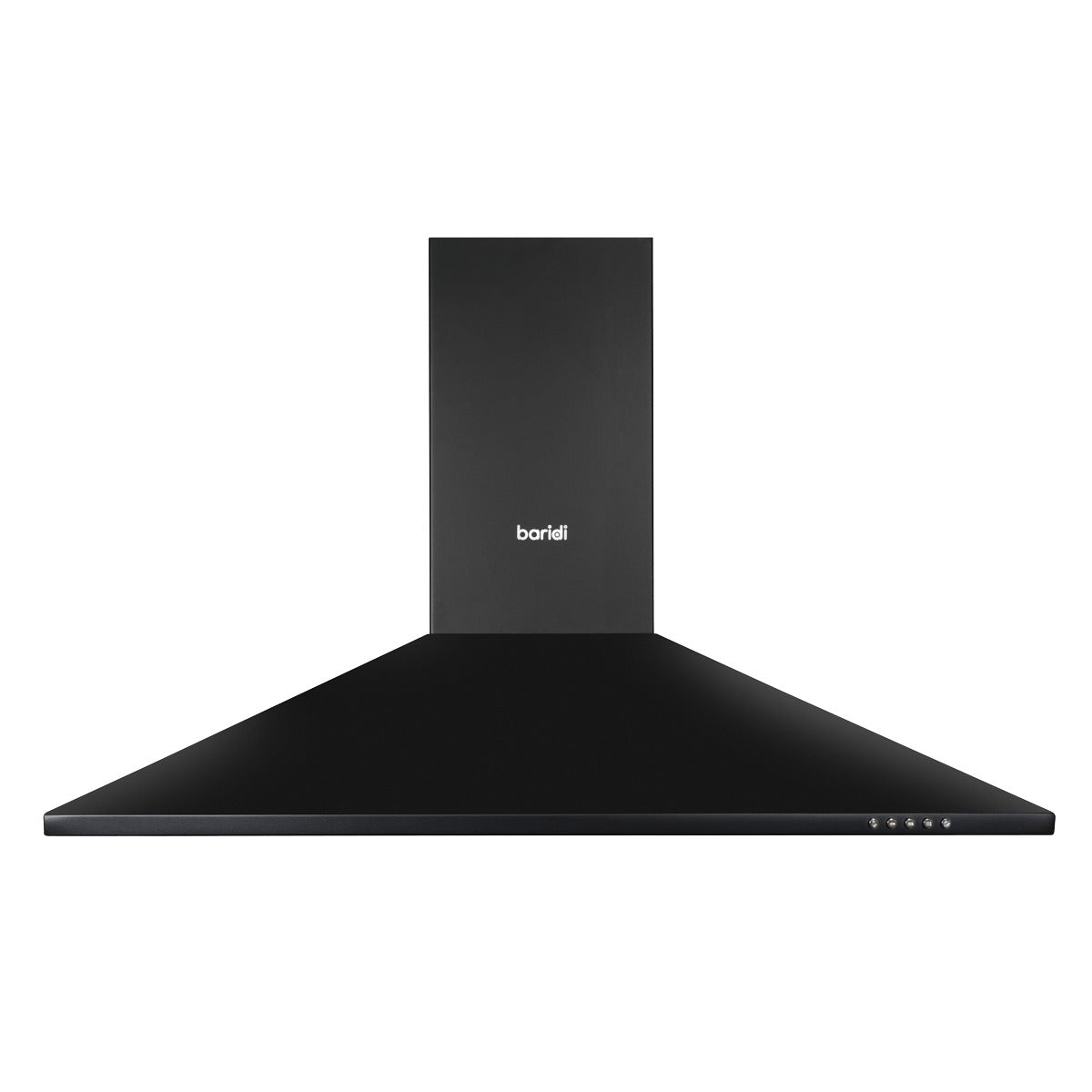Baridi Cooker Hood, Chimney Style with Carbon Filters 90cm - Black DH59