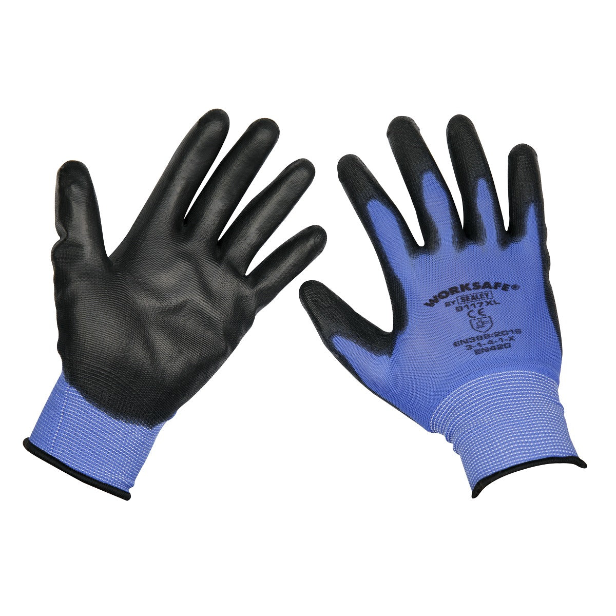 Worksafe Lightweight Precision Grip Gloves, X-Large - Pair 9117XL
