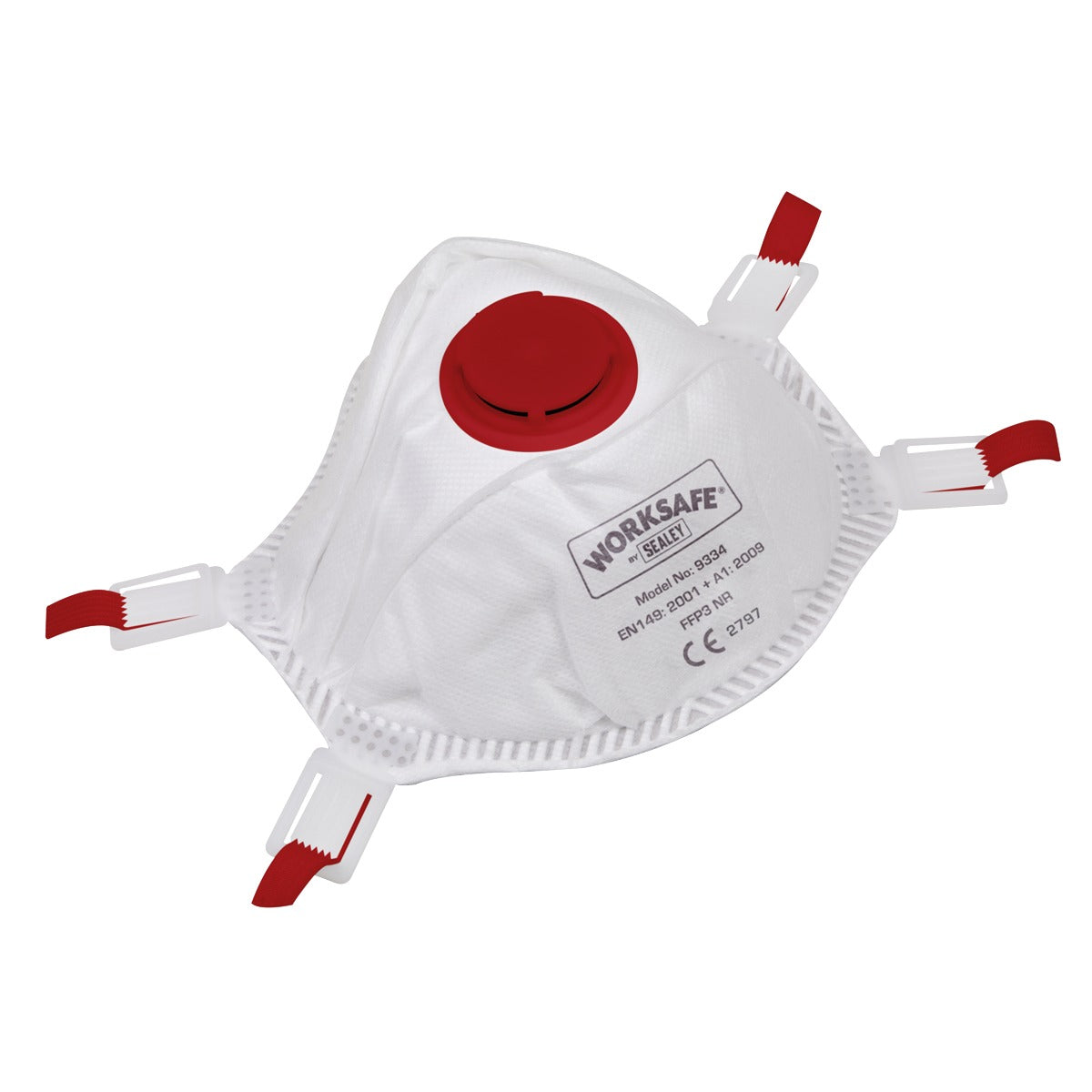 Worksafe FFP3 Valved Cup Mask - Pack of 10 9334/10