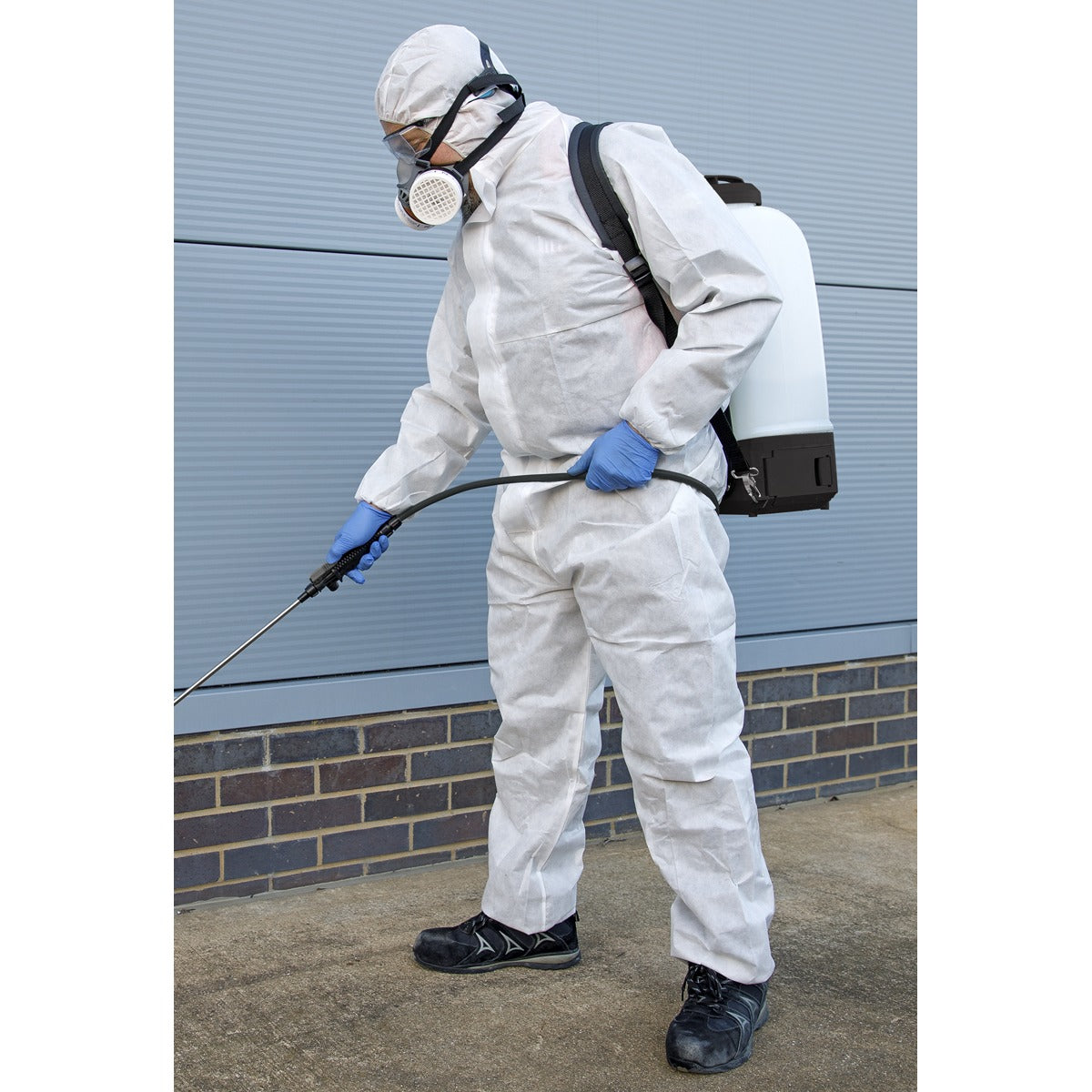 Worksafe Disposable Coverall, White - X-Large 9601XL