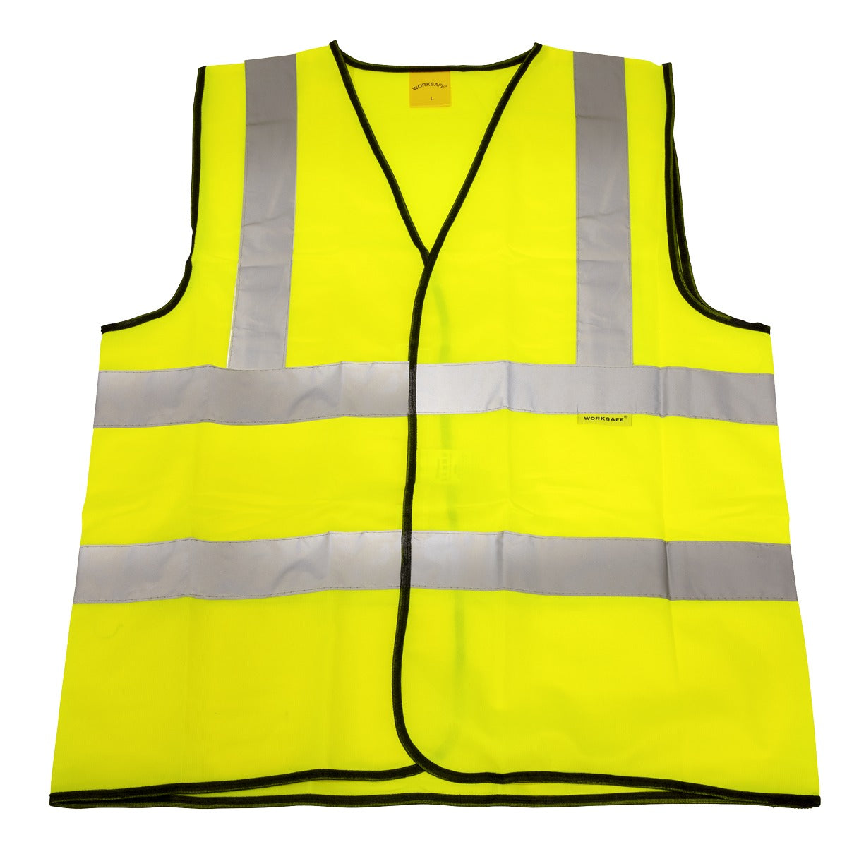 Worksafe Hi-Vis Yellow Waistcoat - Large 9804L