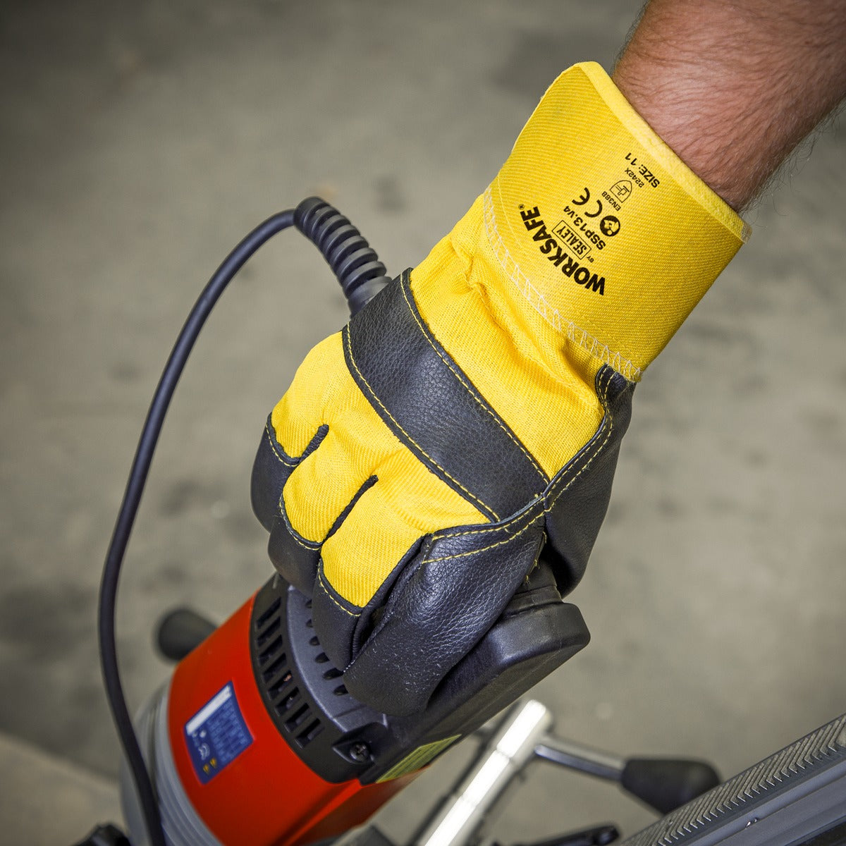 Worksafe Rigger's Gloves with Hide Palm - Pair SSP13