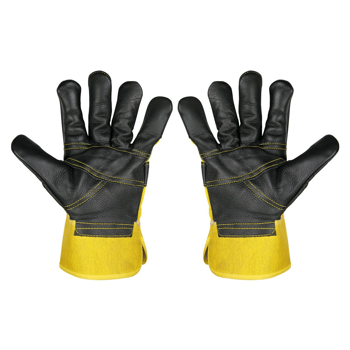 Worksafe Rigger's Gloves with Hide Palm - Pack of 6 Pairs SSP13/6
