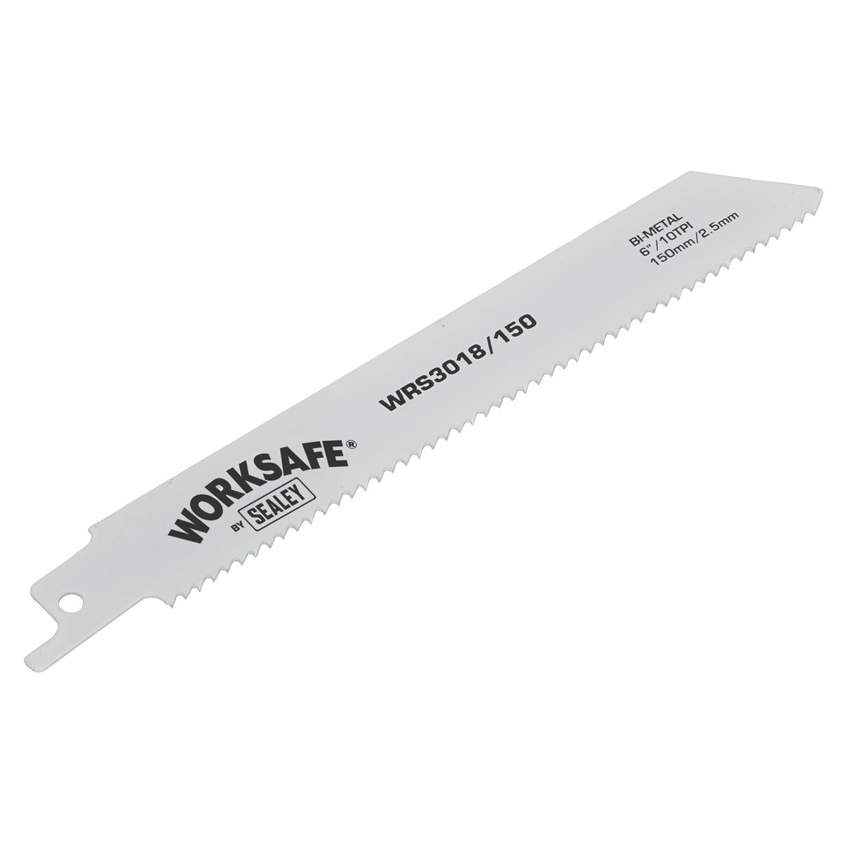 Worksafe Reciprocating Saw Blade 150mm 10tpi - Pack of 5 WRS3018/150