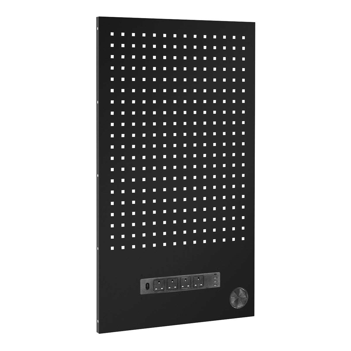Superline PRO Black Edition Modular Back Panel with Power Bar 600mm APMS3BEBP