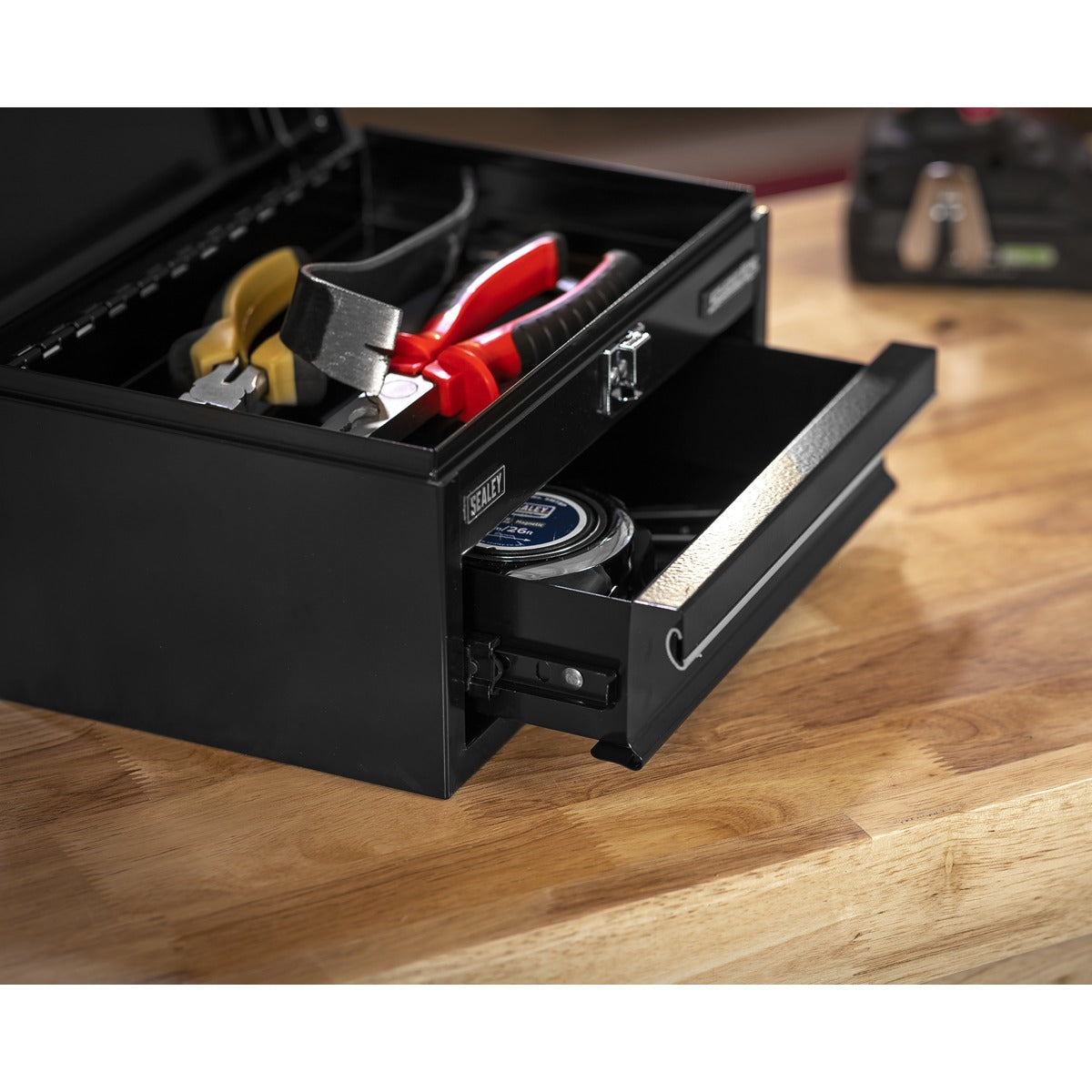 Superline Pro Mini Toolbox with Drawer - Black APMTB2