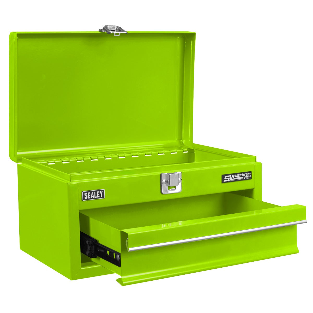 Superline Pro Mini Toolbox with Drawer - Green APMTB3